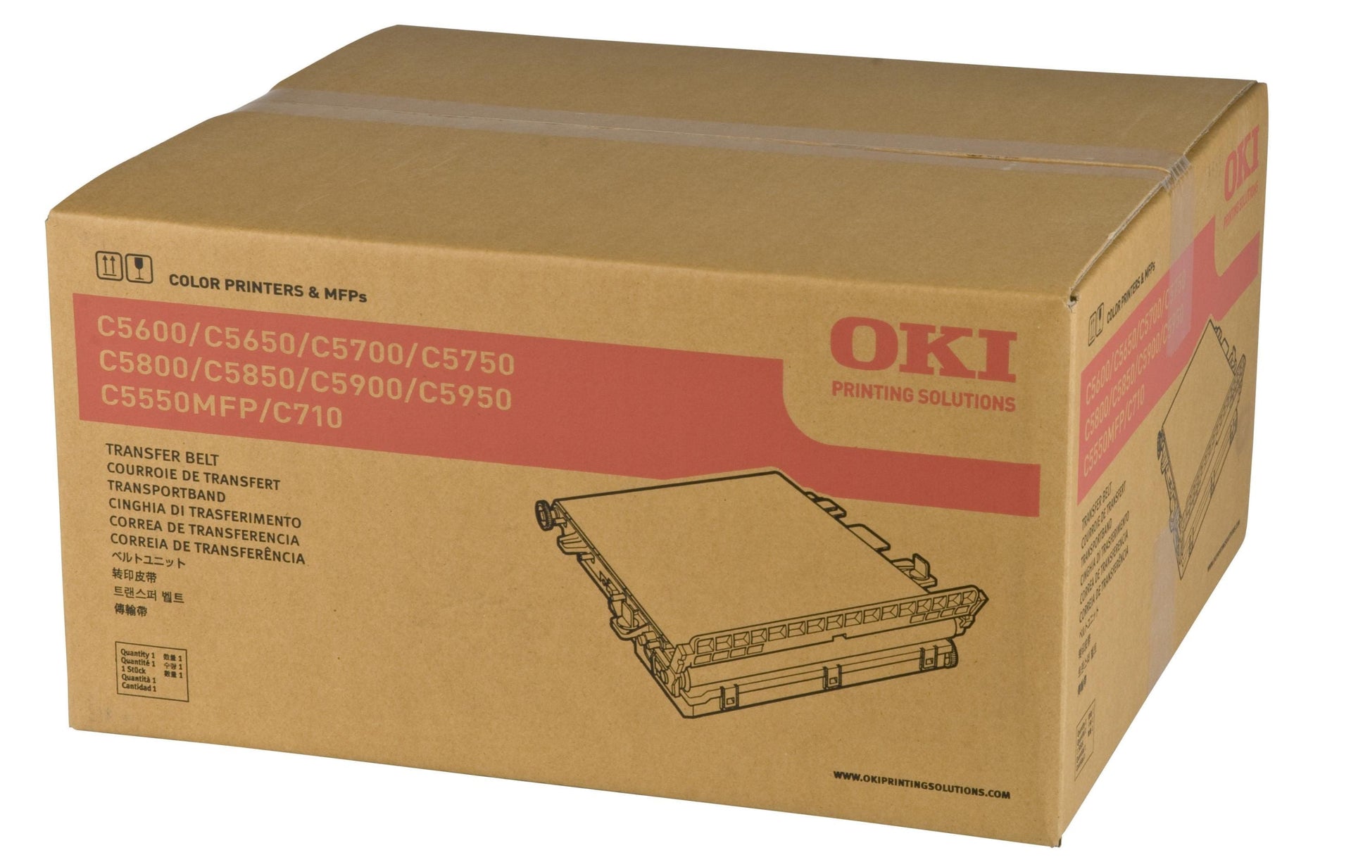 OKI Transferband – bis zu 60'000 Seiten