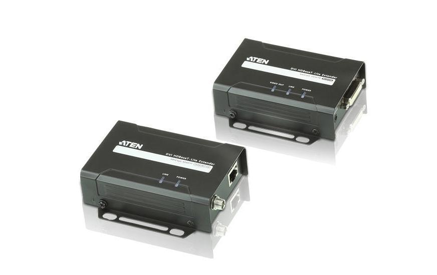 ATEN VE601R – DVI-Extender (Empfänger) – 1920×1200, 70 m – Schwarz, Metall