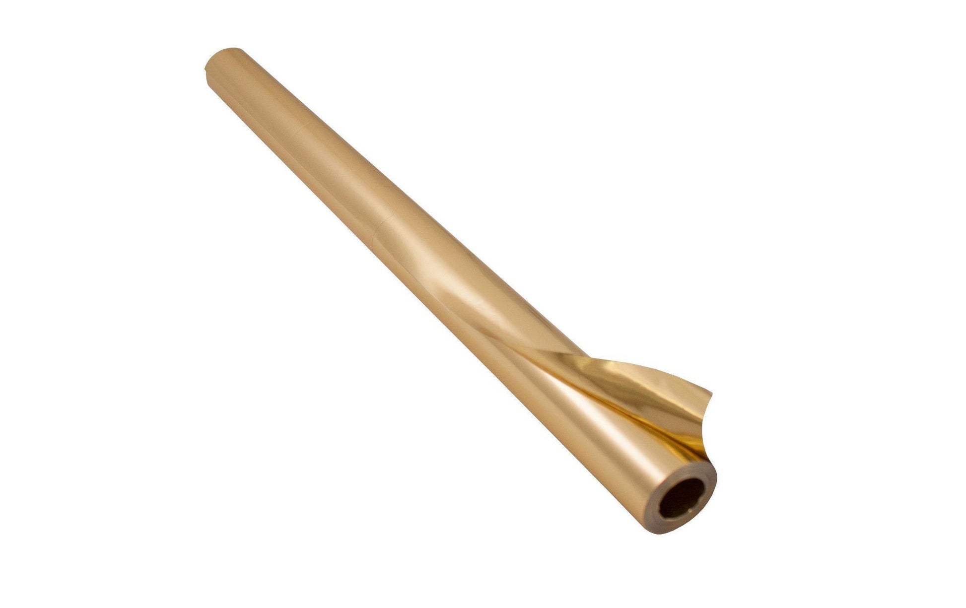 Folia Bastelfolie (PES), doppelseitig aluminiumkaschiert, Gold, 50 cm × 10 m, 1 Rolle