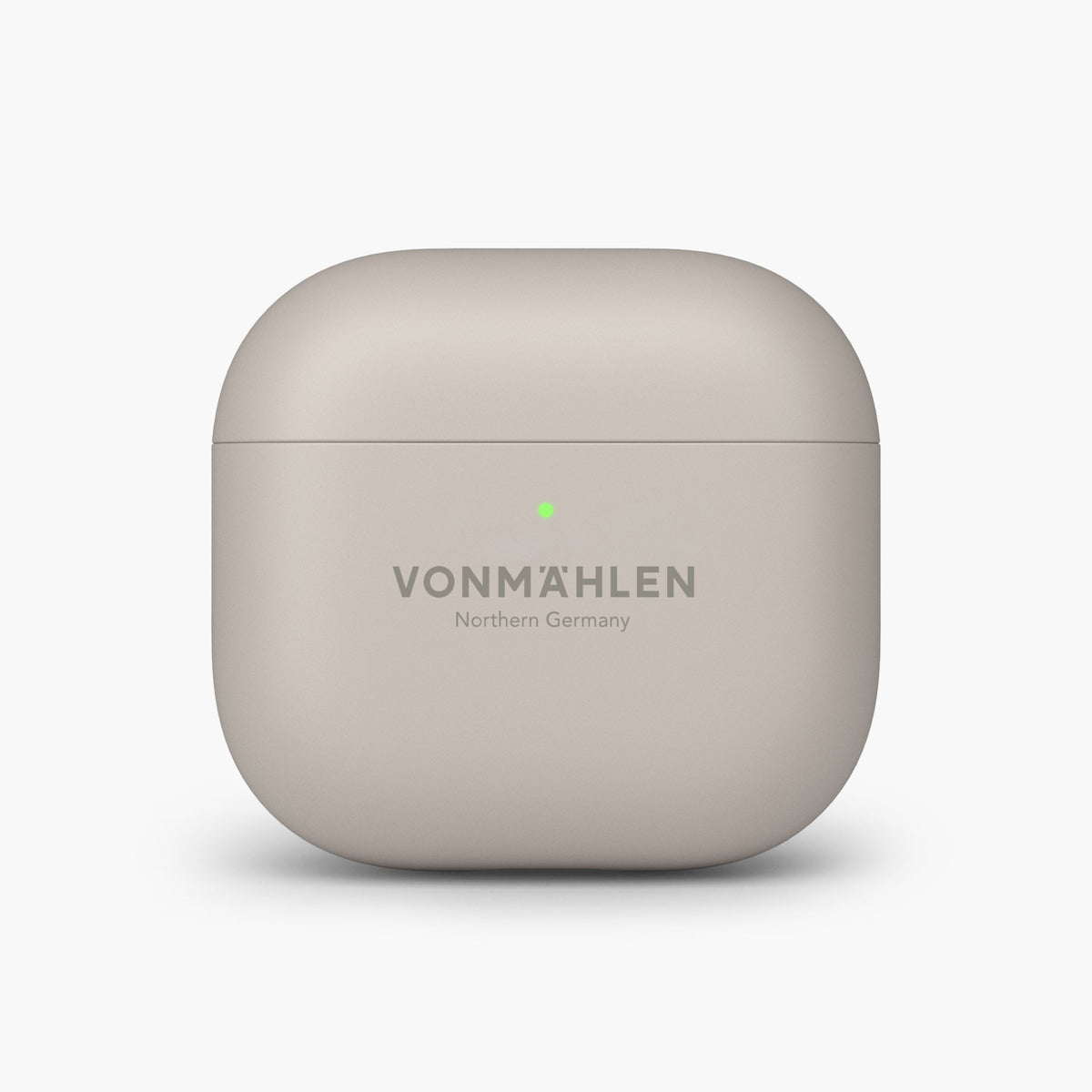 Vonmählen Thin Case – Schutzhülle – für AirPods (4. Generation) – kabelloses Laden – Creme