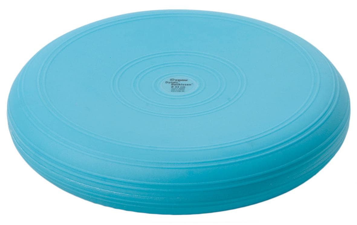 TOGU Dynair Ballkissen XL Sitzball – Luftgefüllt – Türkis, Ø 36 cm, bis 200 kg