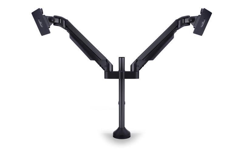 Multibrackets MB 7204 – Tischhalterung, Dual, Standfuss, bis 32", VESA 75 × 75 mm, 10 kg, neigbar, schwarz