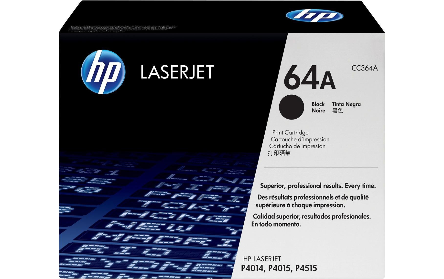 HP Toner 64A – schwarz, 10000 Seiten
