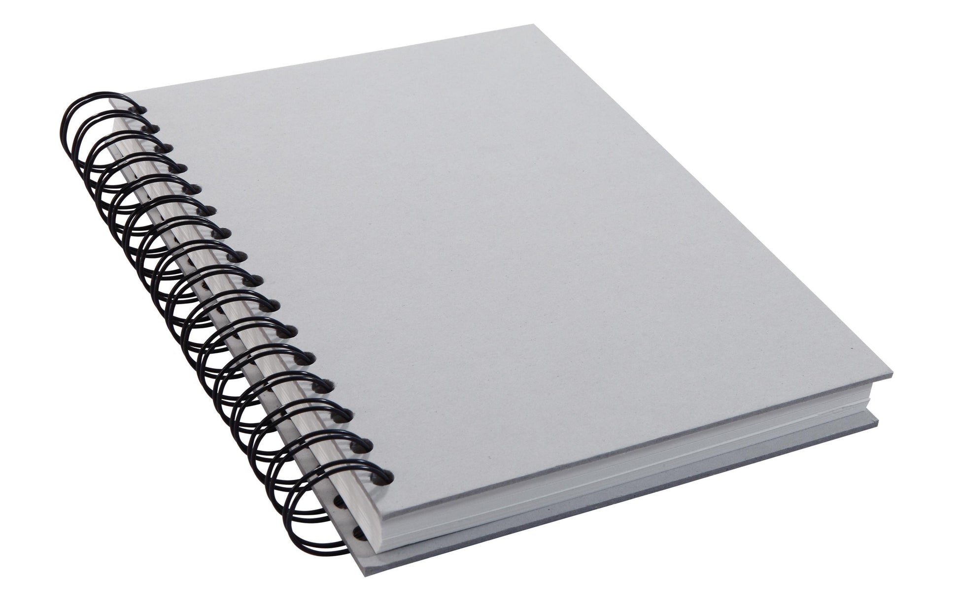 Sigel Spiral-Skizzenbuch – A5 – 130 g/m² – Hardcover – 110 Seiten – Grau