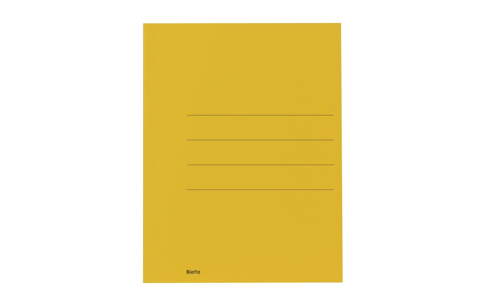 Biella Sammelmappe für A4, Karton, gelb