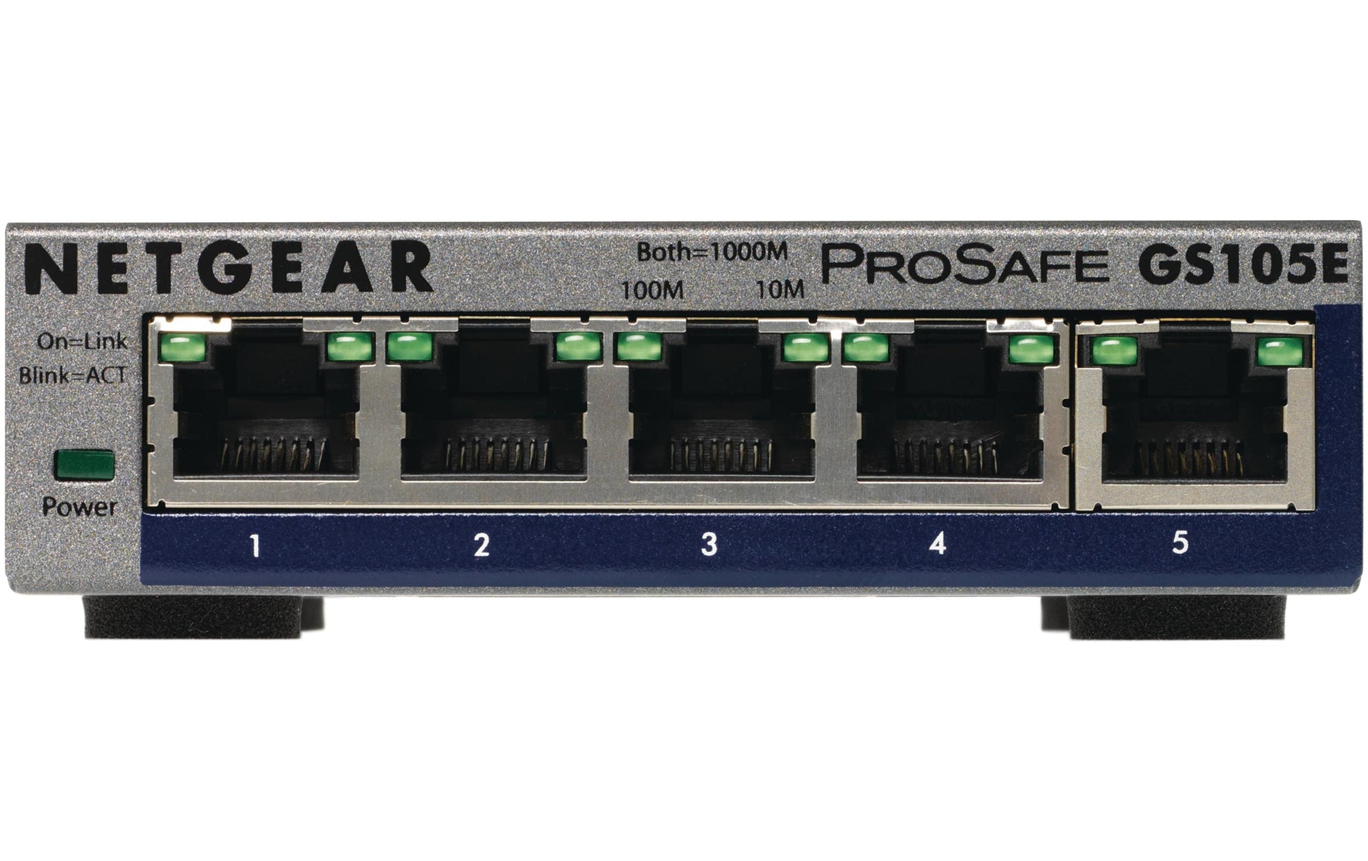 NETGEAR GS105E – Managed Switch – 5×GbE, L2/L3