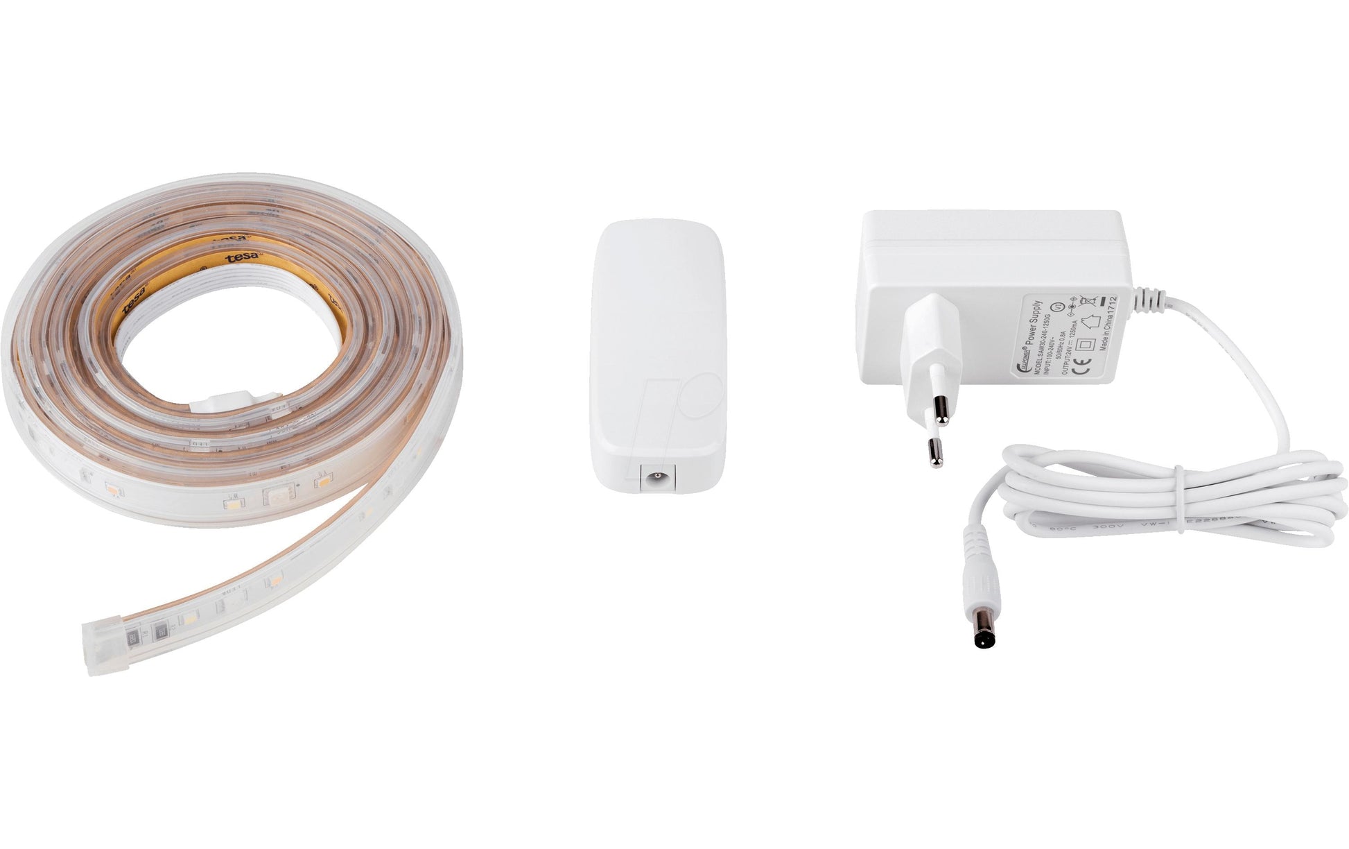 Eve Systems LED-Strip – Set, 2 m, 1800 lm, 24 W, RGB, 2200–6500 K, dimmbar, BT, für HomeKit, weiss