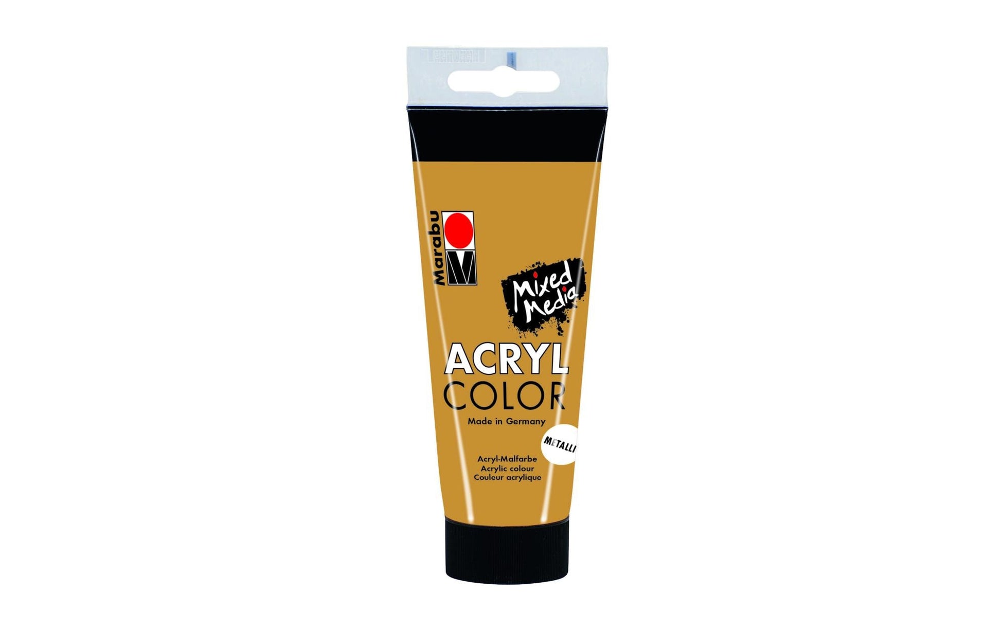 Marabu Acrylfarbe – Gold 084, lichtecht – 100 ml