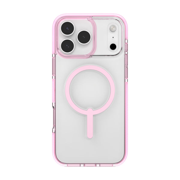 ZAGG Santa Cruz Snap – Backcover – für Apple iPhone 17 Pro Max, MagSafe, Graphen, Pink, bis 4 m Sturzsicher