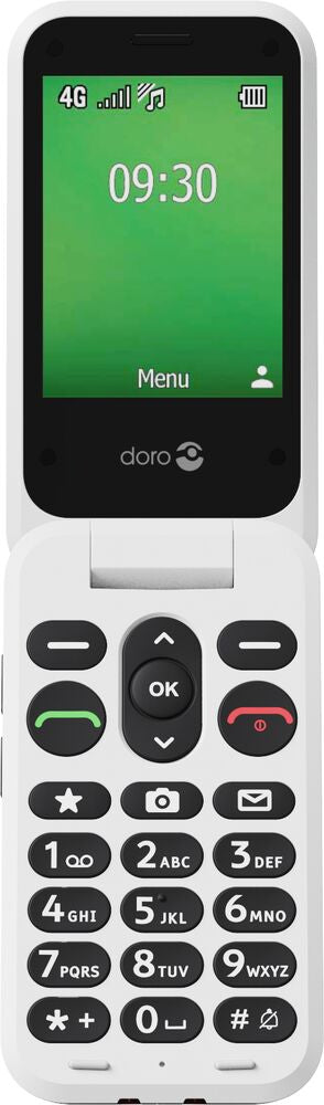 Doro Leva E30 – 2,8" – Rot/Weiss