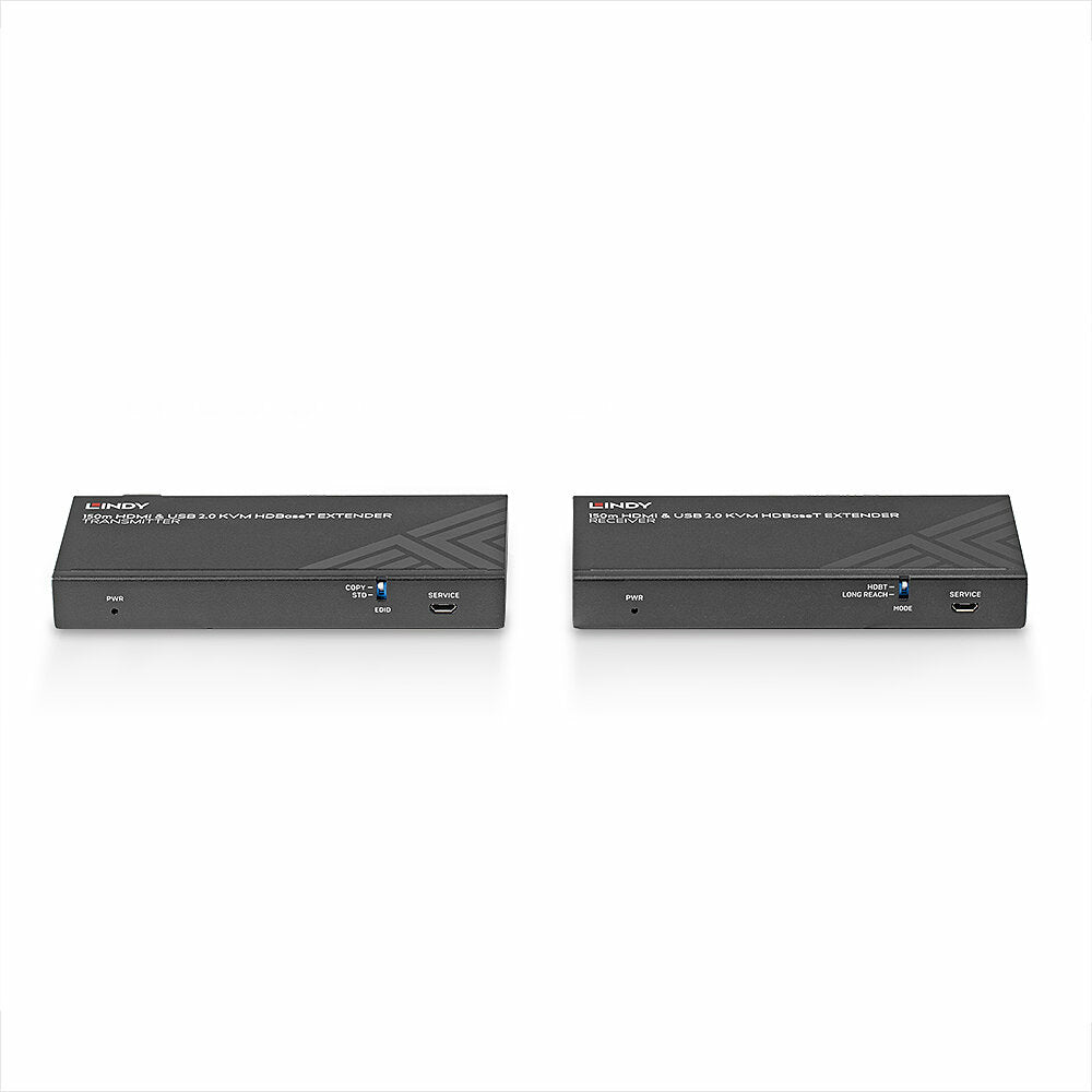 Lindy HDMI/USB 2.0 KVM-Extender über Cat6 (HDBaseT), bis 150 m, 4K (3840 × 2160)
