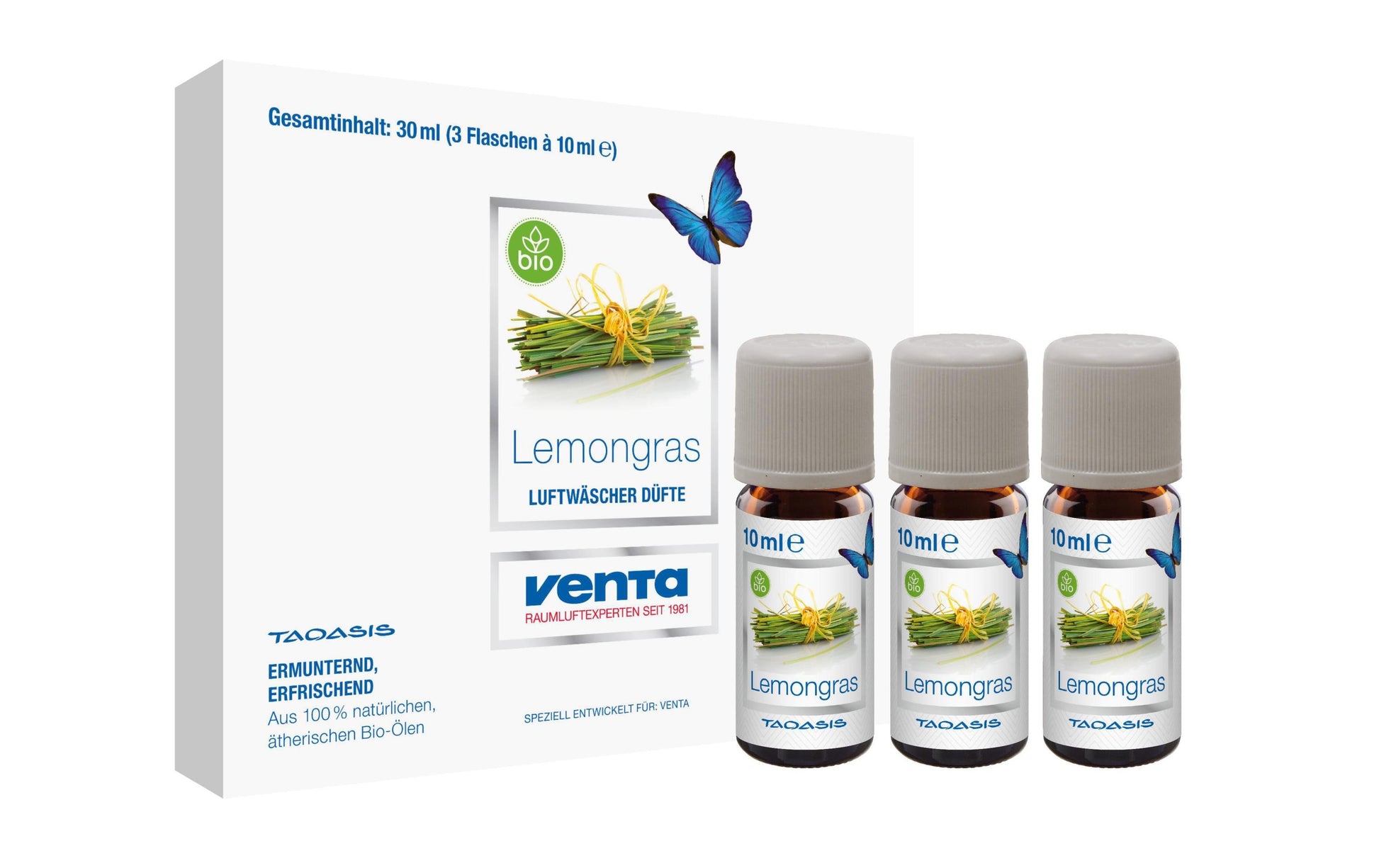 Venta Lemongras – Duftöl, 3 × 10 ml