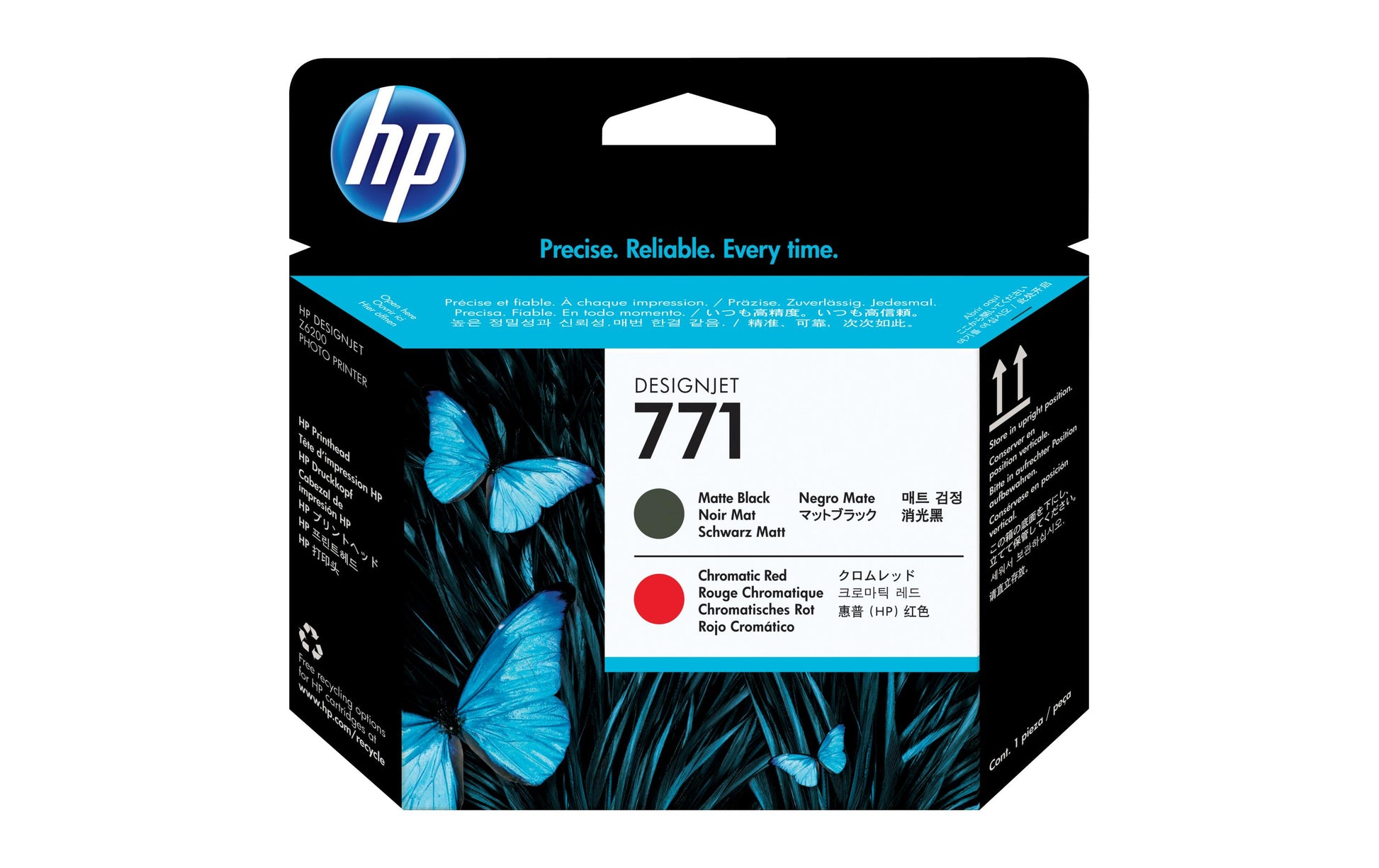 HP Value Pack Druckkopf + Tinte Nr. 771 – Mehrfarbig, 775 ml – 2er-Set