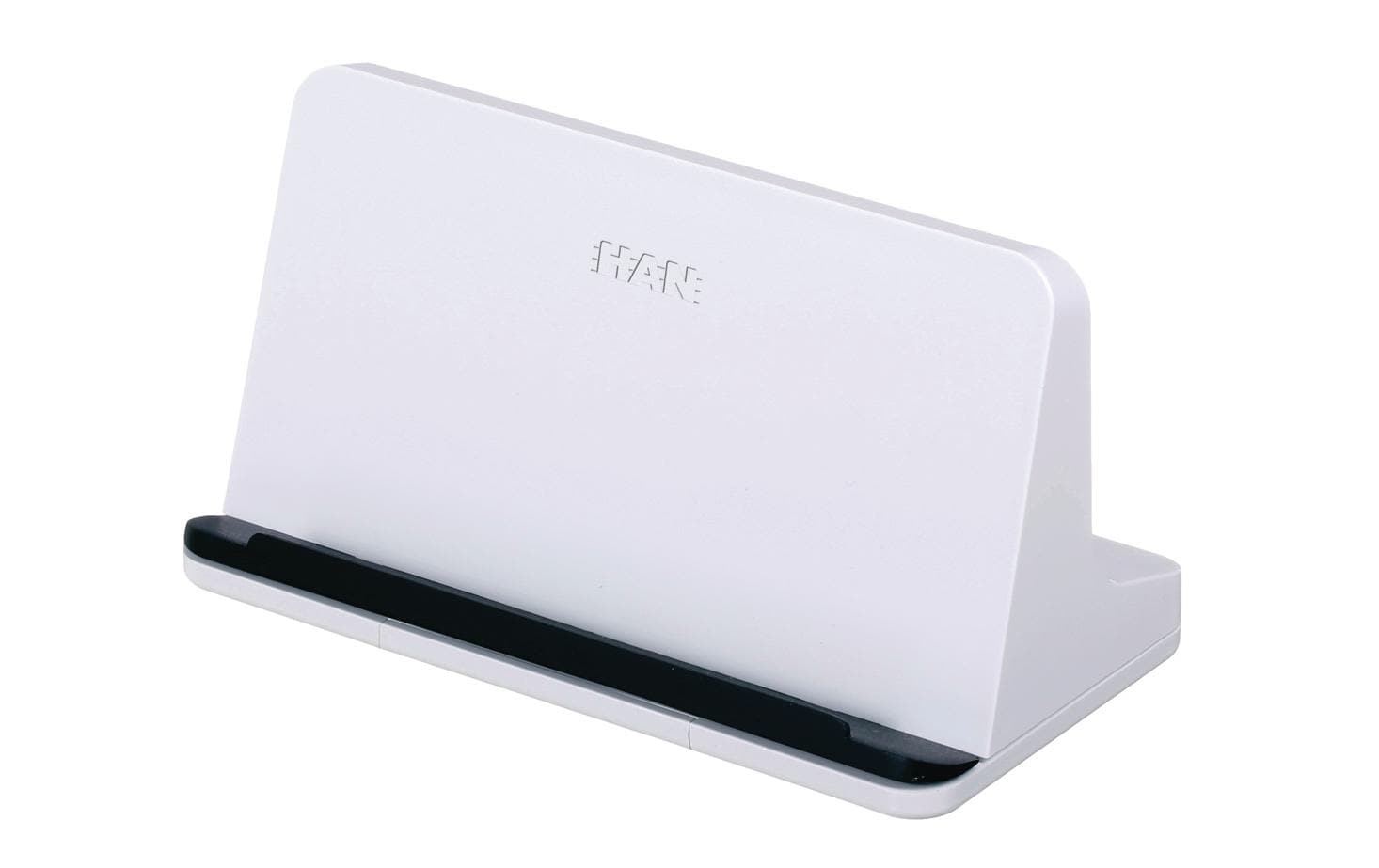 HAN Tablet-Ständer – für Tablets bis 11", mit Ladefunktion – Weiss