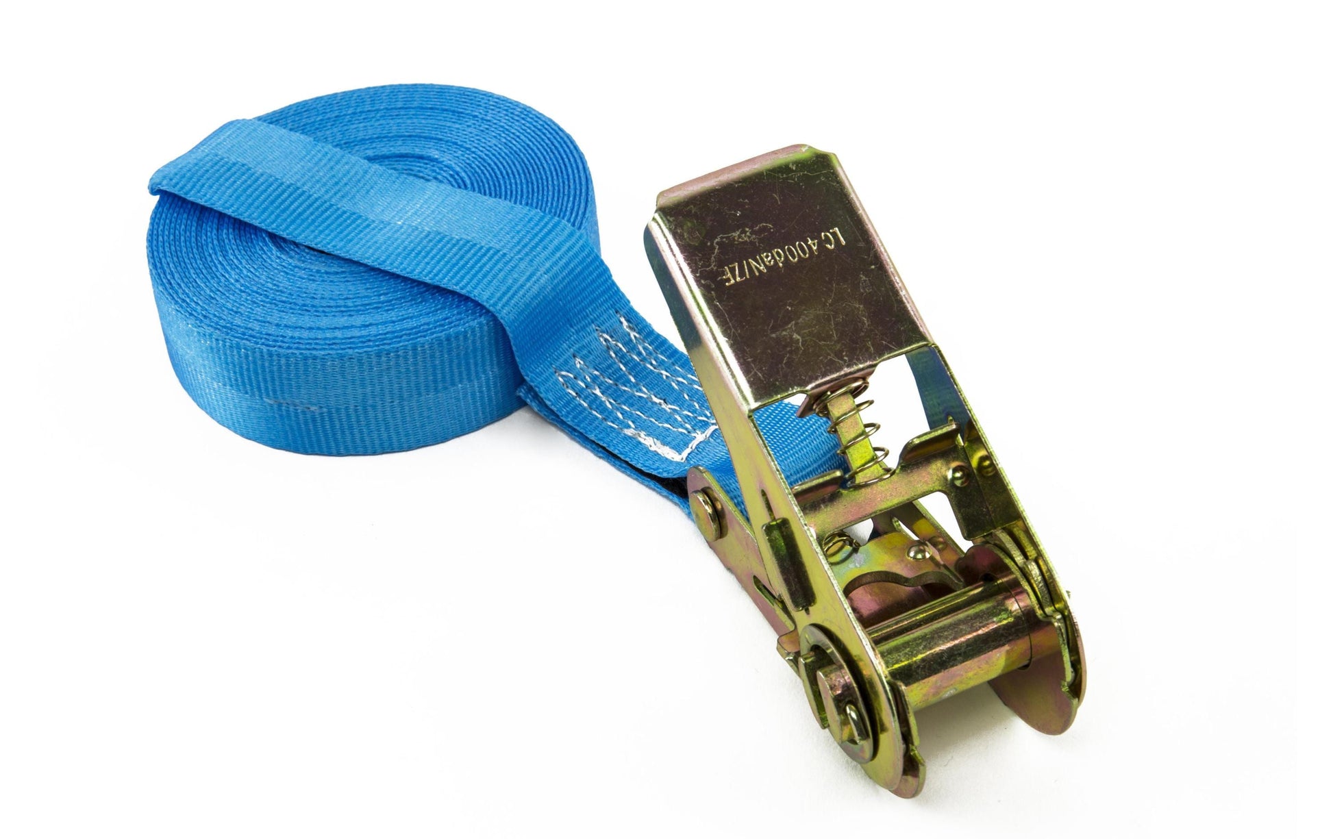 Zurrfix Umreifungsband 25 mm × 10 m, Blau, mit Ratsche, Schliesskraft 140 daN