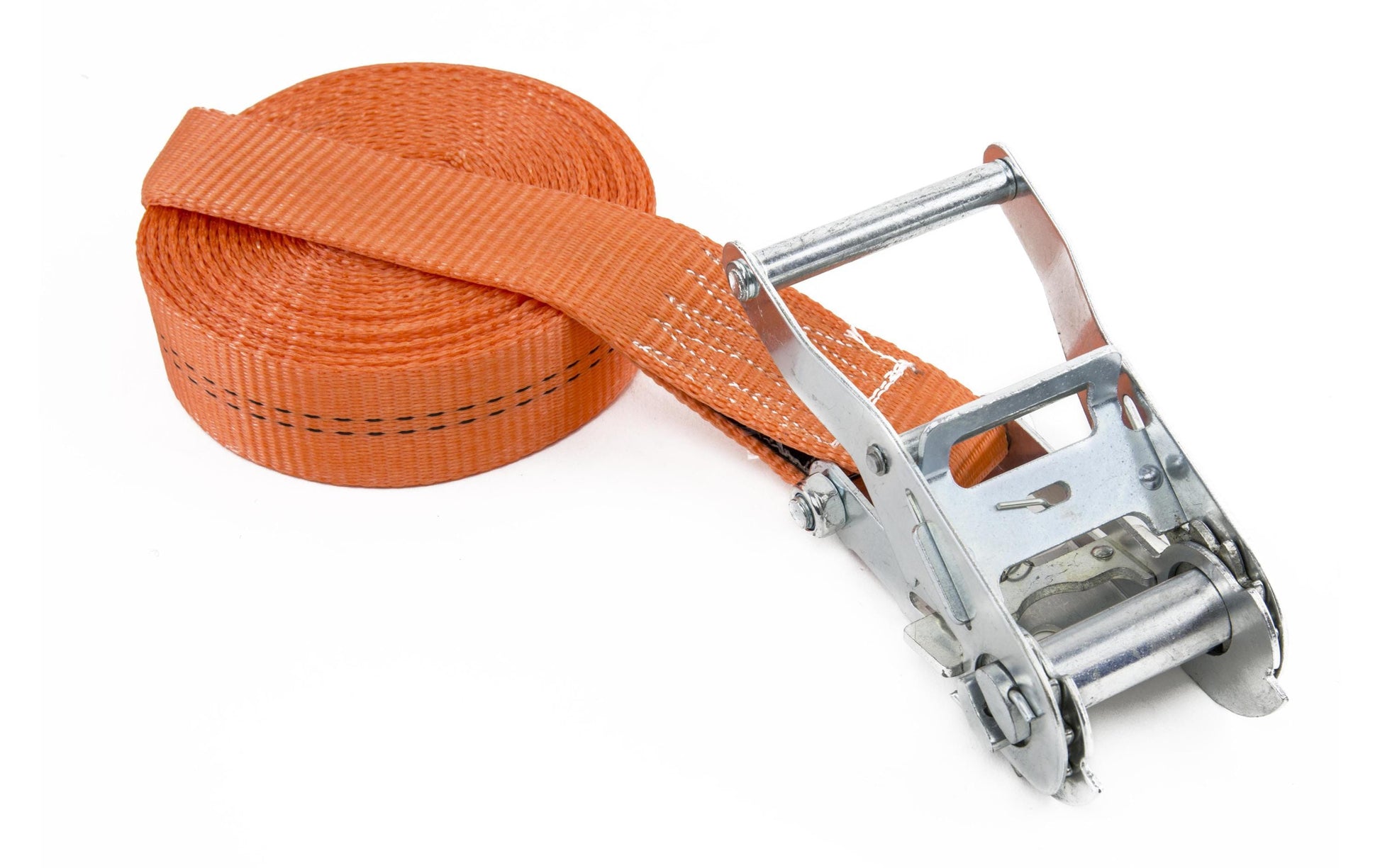 Zurrfix Umreifungsband 35 mm × 10 m, orange, mit Ratsche