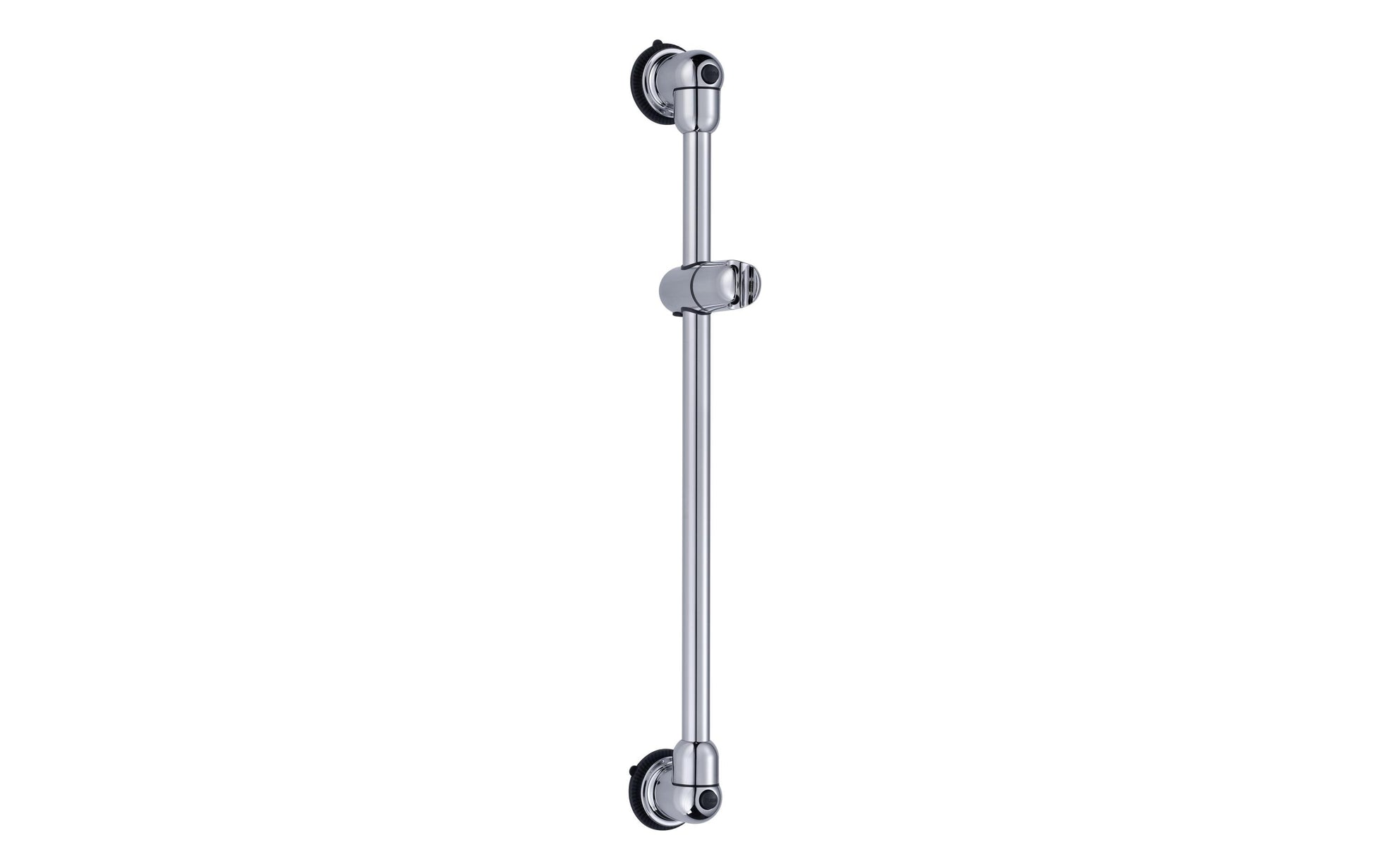 Diaqua Duschhalter mit Gleitschiene – 60 cm, Messing, Wandmontiert, Chrom