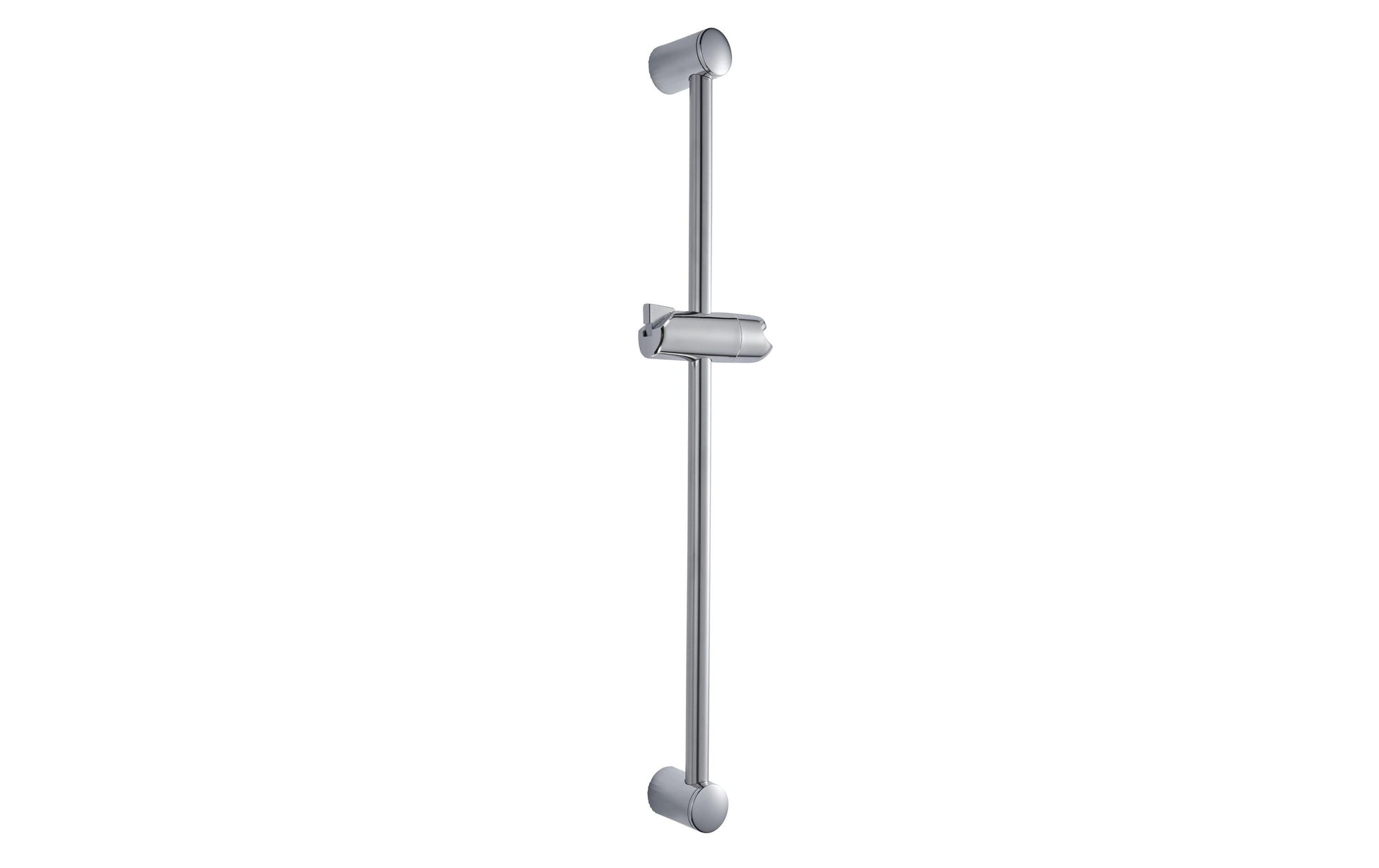 Diaqua Duschhalter mit Gleitschiene – 60 cm, Messing/Chrom, Wandmontiert
