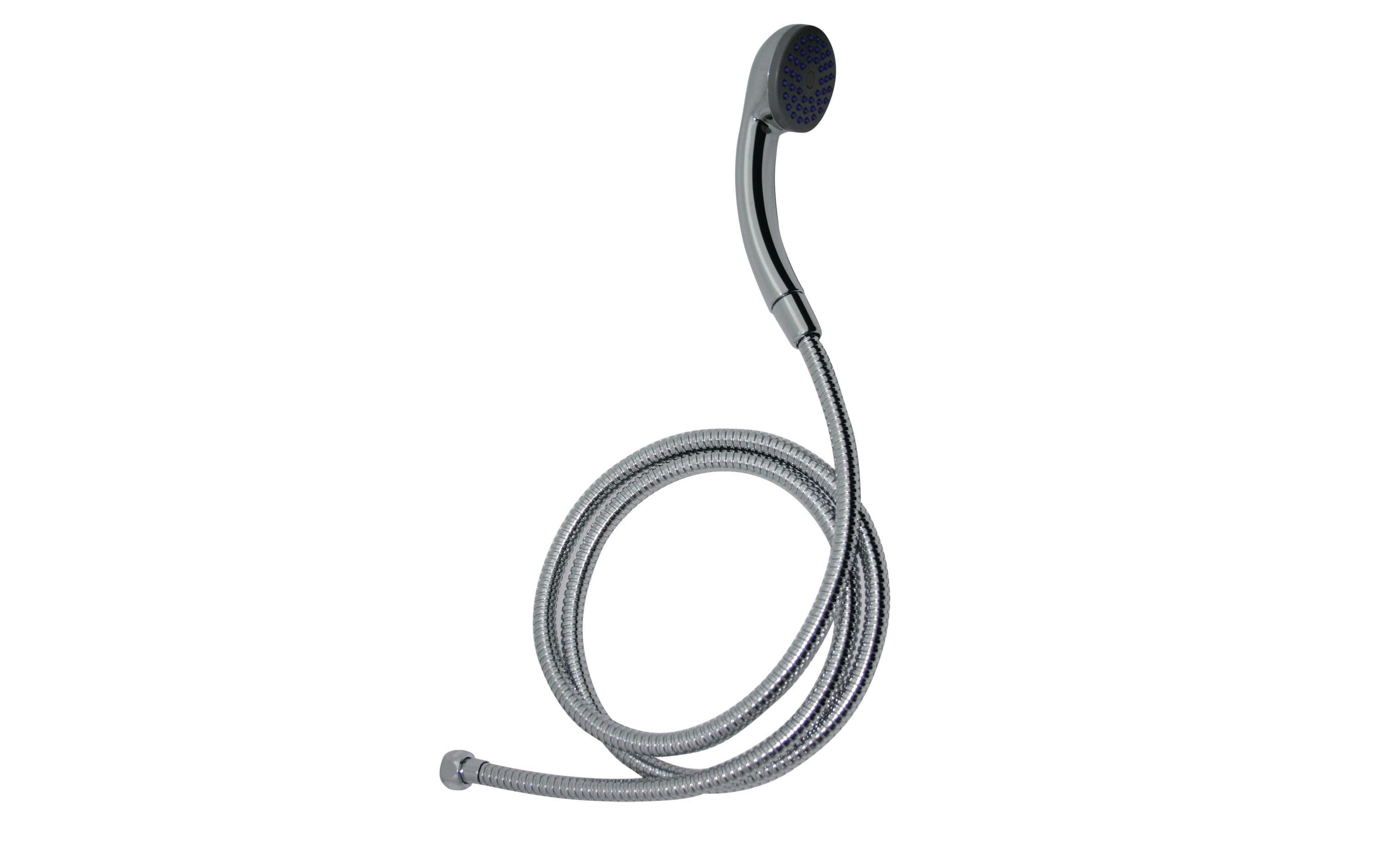 Diaqua Brausegarnitur Puma – 180 cm, Chrom, Anschluss 1/2"
