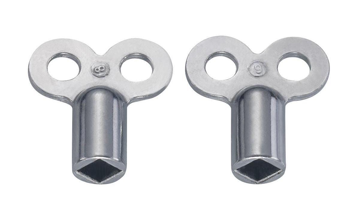 Diaqua Heizkörperschlüssel – Länge 60 mm – 2-teilig, verzinkt