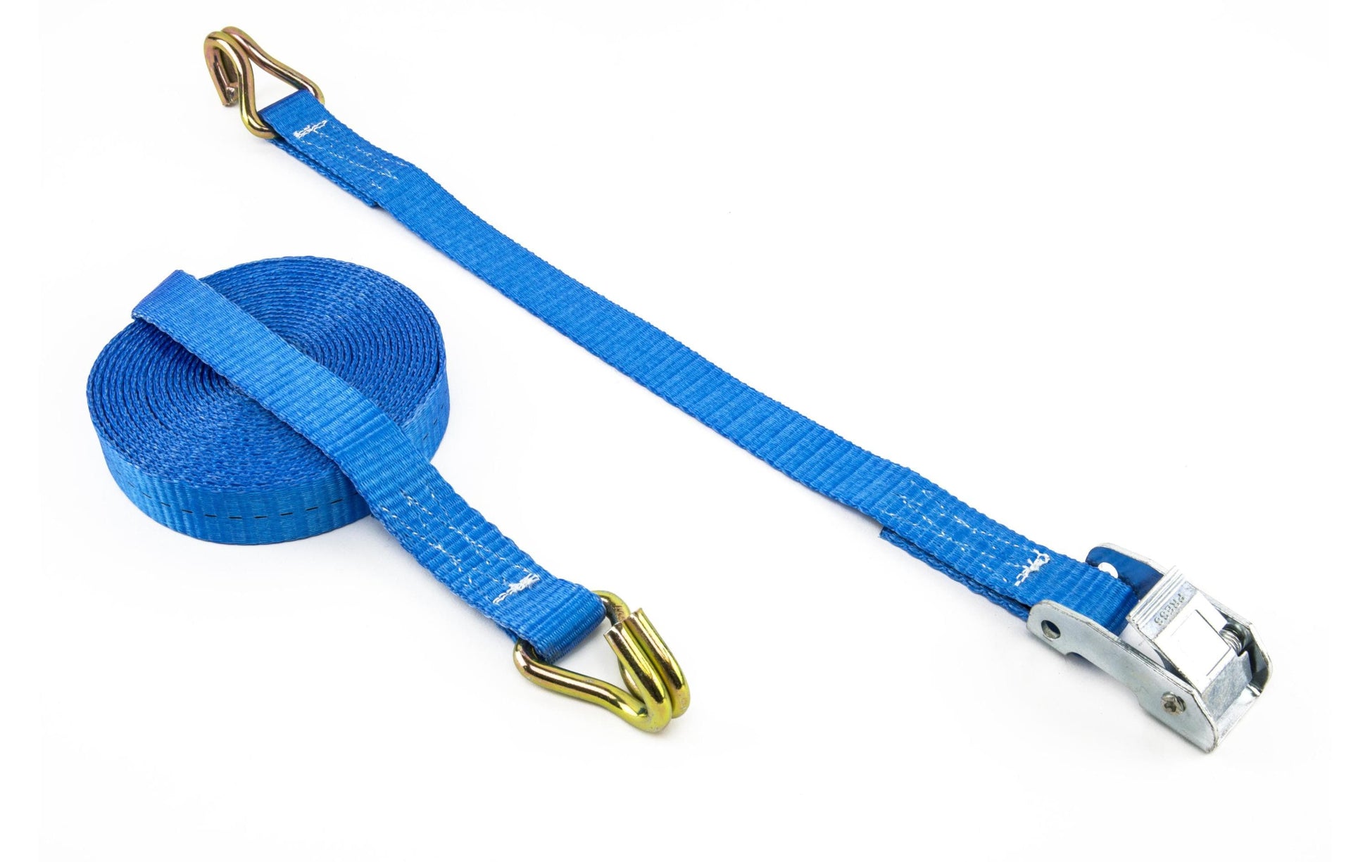 Zurrfix Zurrgurt 3'000 × 25 mm, Blau, Doppelspitzhaken, für Auto