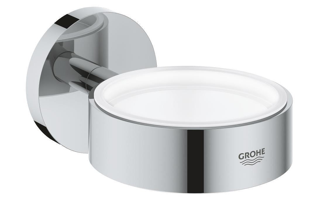 GROHE Klebehaken – Metall, Chrom, Klebestreifen