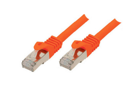 Shiverpeaks Patchkabel – Cat7 S/FTP, 50 m, Orange, LSZH, RJ-45