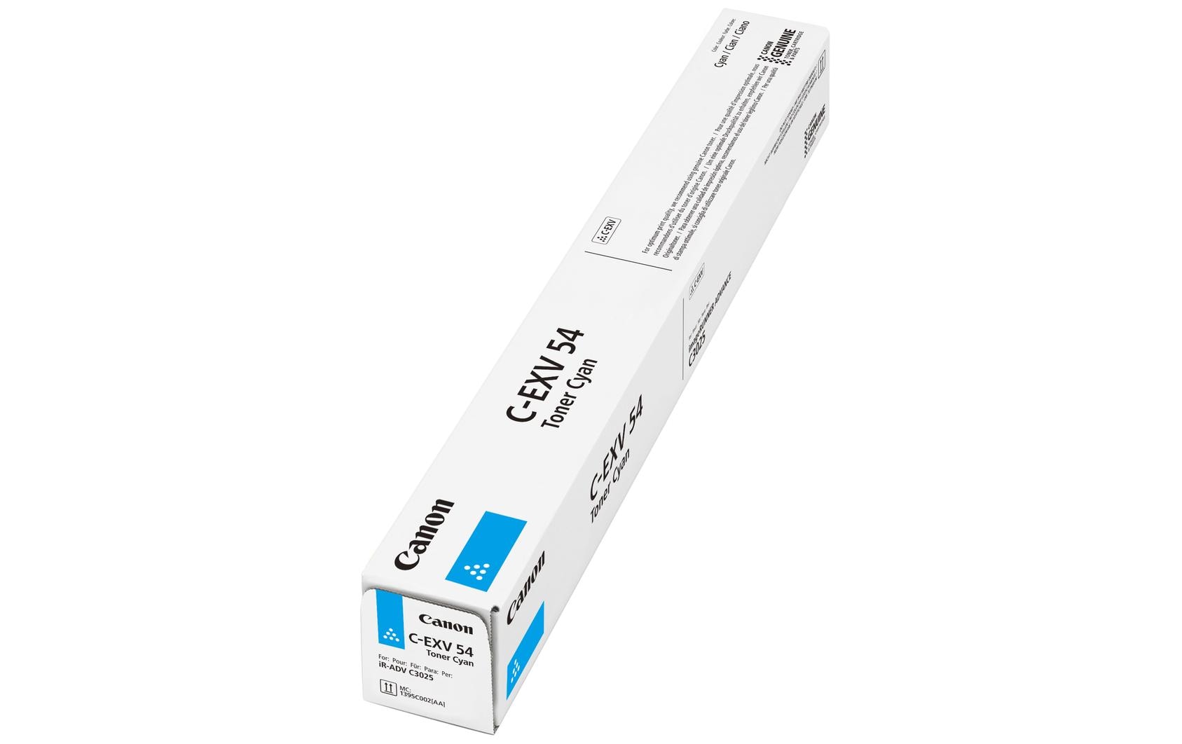 Canon Toner C-EXV54 – gelb, 15500 Seiten – für Farb-Laserdrucker/Multifunktionsgeräte