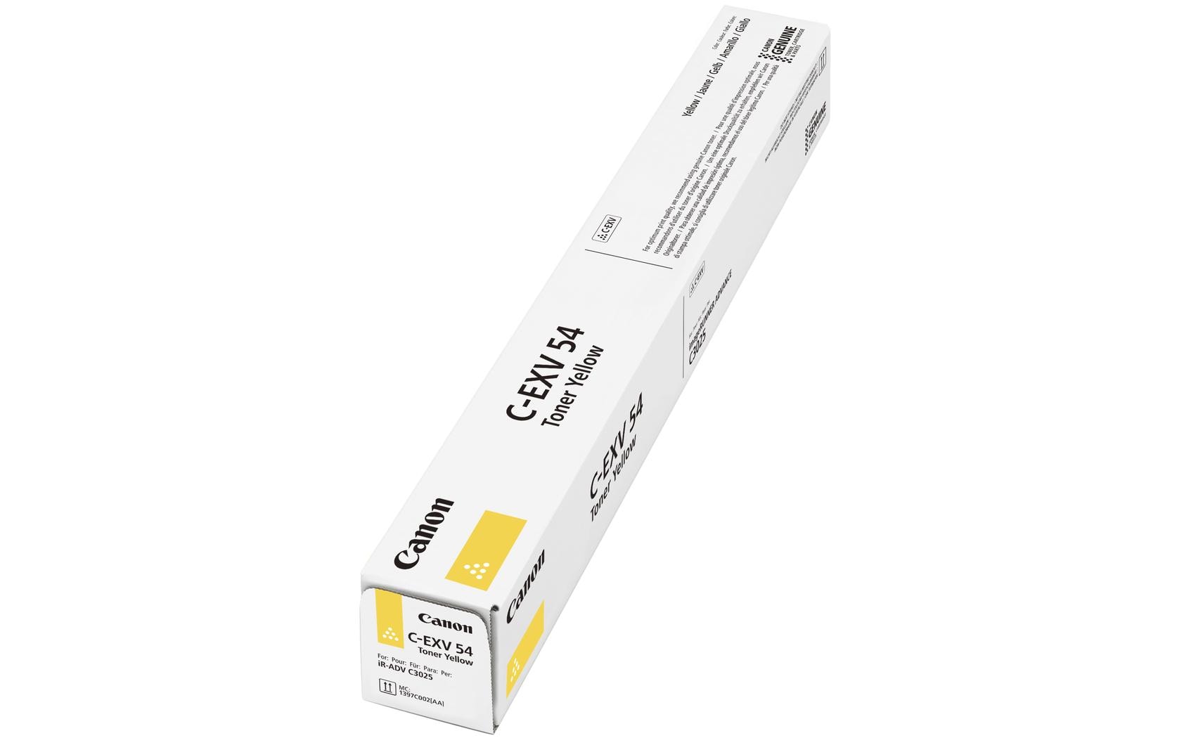 Canon Toner C-EXV54 – gelb, 8500 Seiten