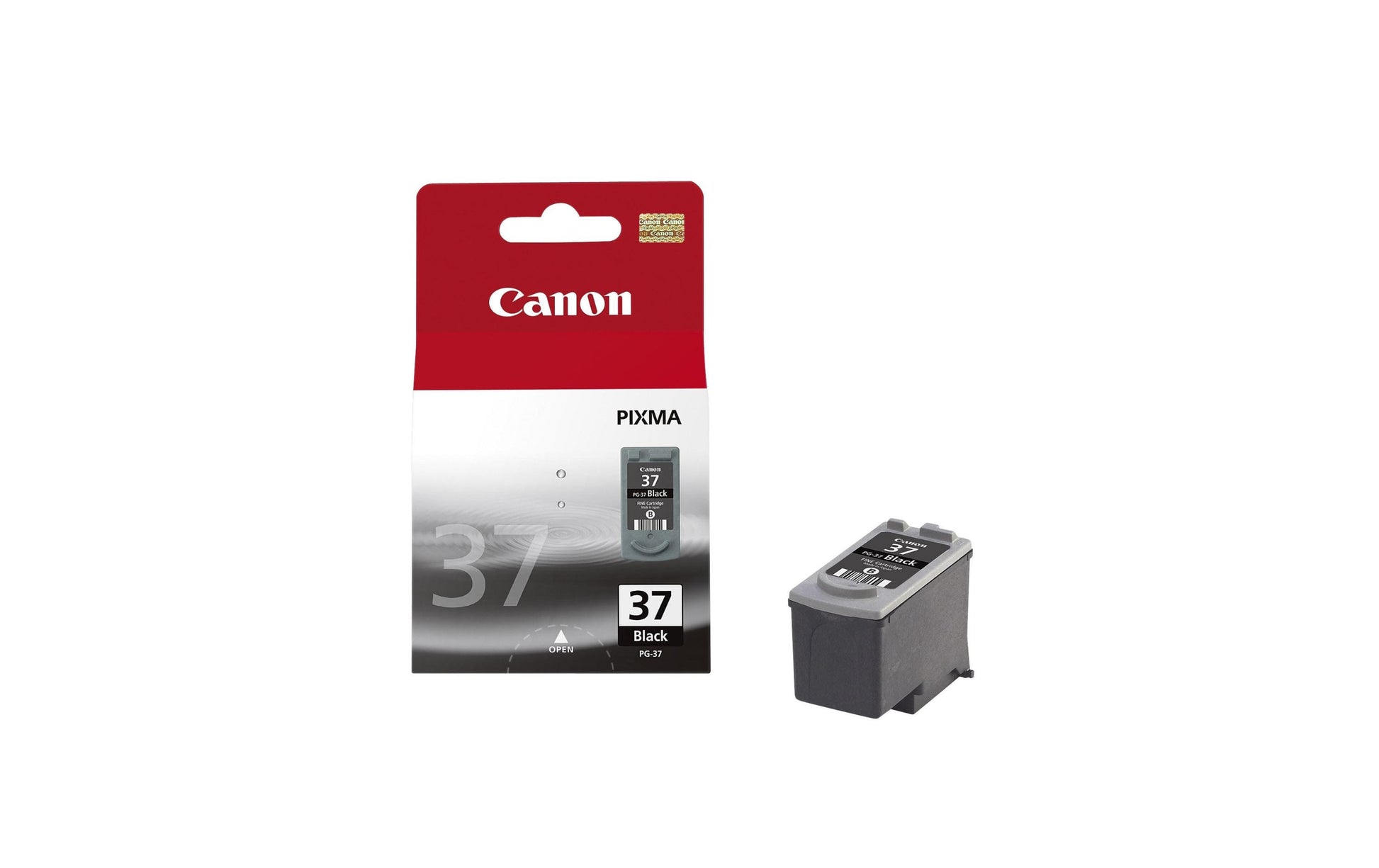 Canon Tintenpatrone PG-37, Schwarz, 219 Seiten – für Tintenstrahldrucker/Multifunktionsgeräte