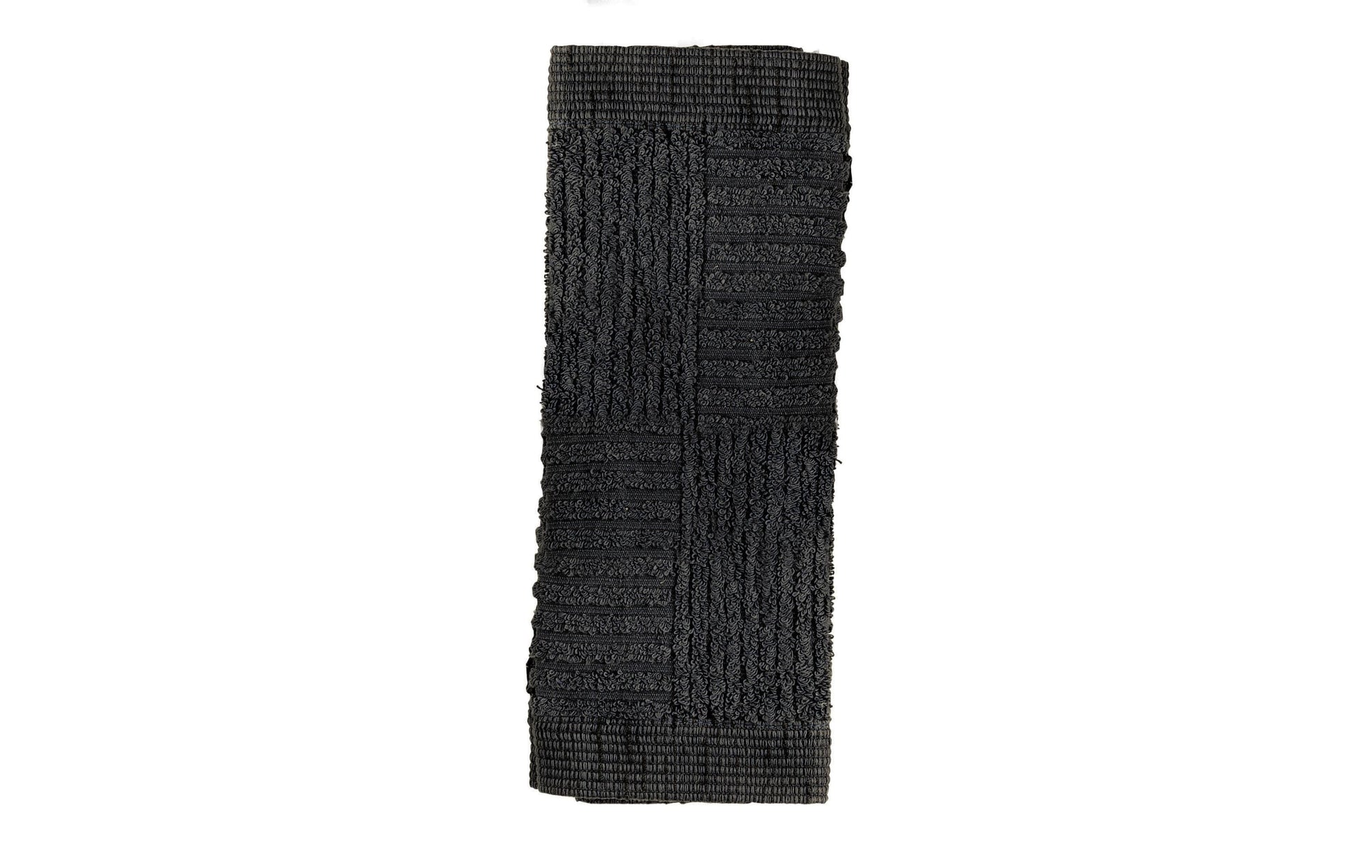 Zone Denmark Waschlappen – 30×30 cm, 100% Baumwolle, Schwarz