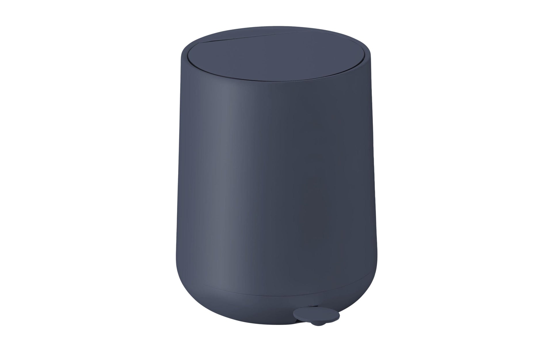 Zone Denmark Tisch-Abfallbehälter Nova – 5 l – mit Deckel – Kunststoff, Blau – Ø 120 × H 290 mm