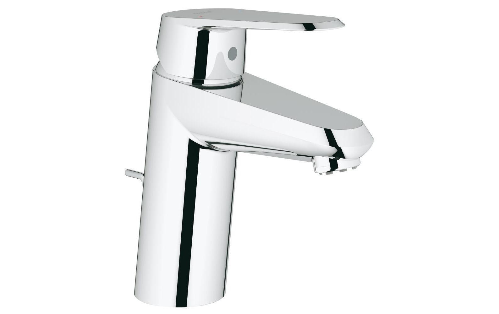 GROHE Badebatterie Eurodisc Cosmopolitan – Einhebelmischer (Unterputz), Messing, Chrom