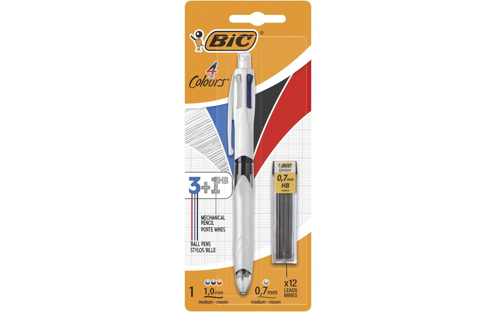 BIC Kugelschreiber – Silber, Kunststoff