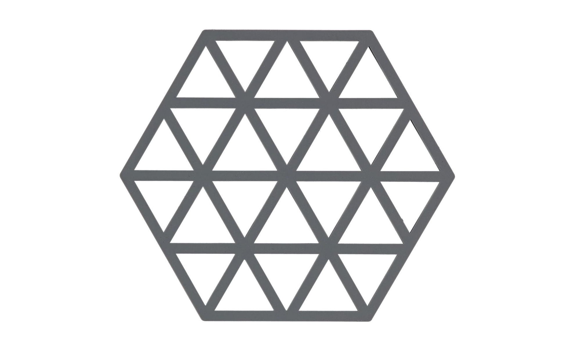 Zone Denmark Topfuntersetzer 16 × 14 × 0,9 cm, Silikon, Grau