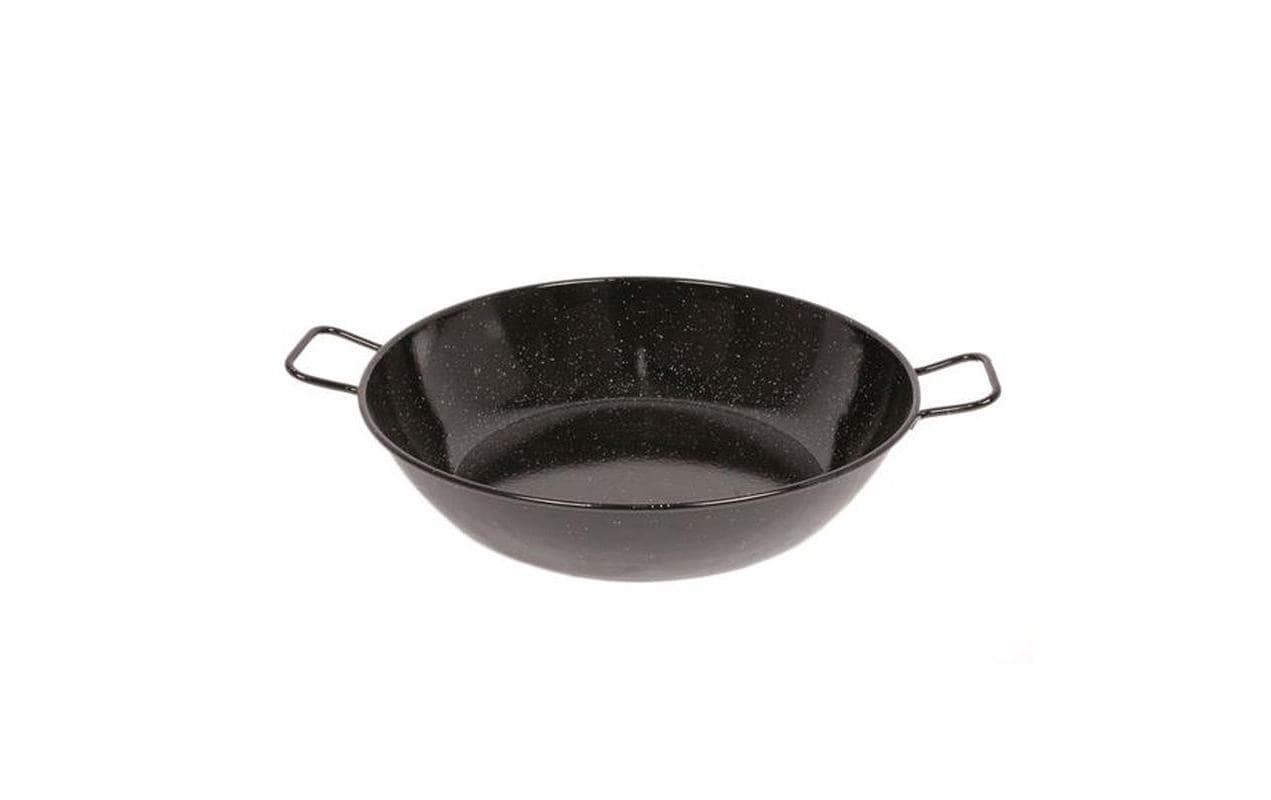 Garcima Kochtopf – 7,4 l, Ø 36 cm, Stahl, Emaille, für Induktion, Gas, Glaskeramik und andere, Schwarz