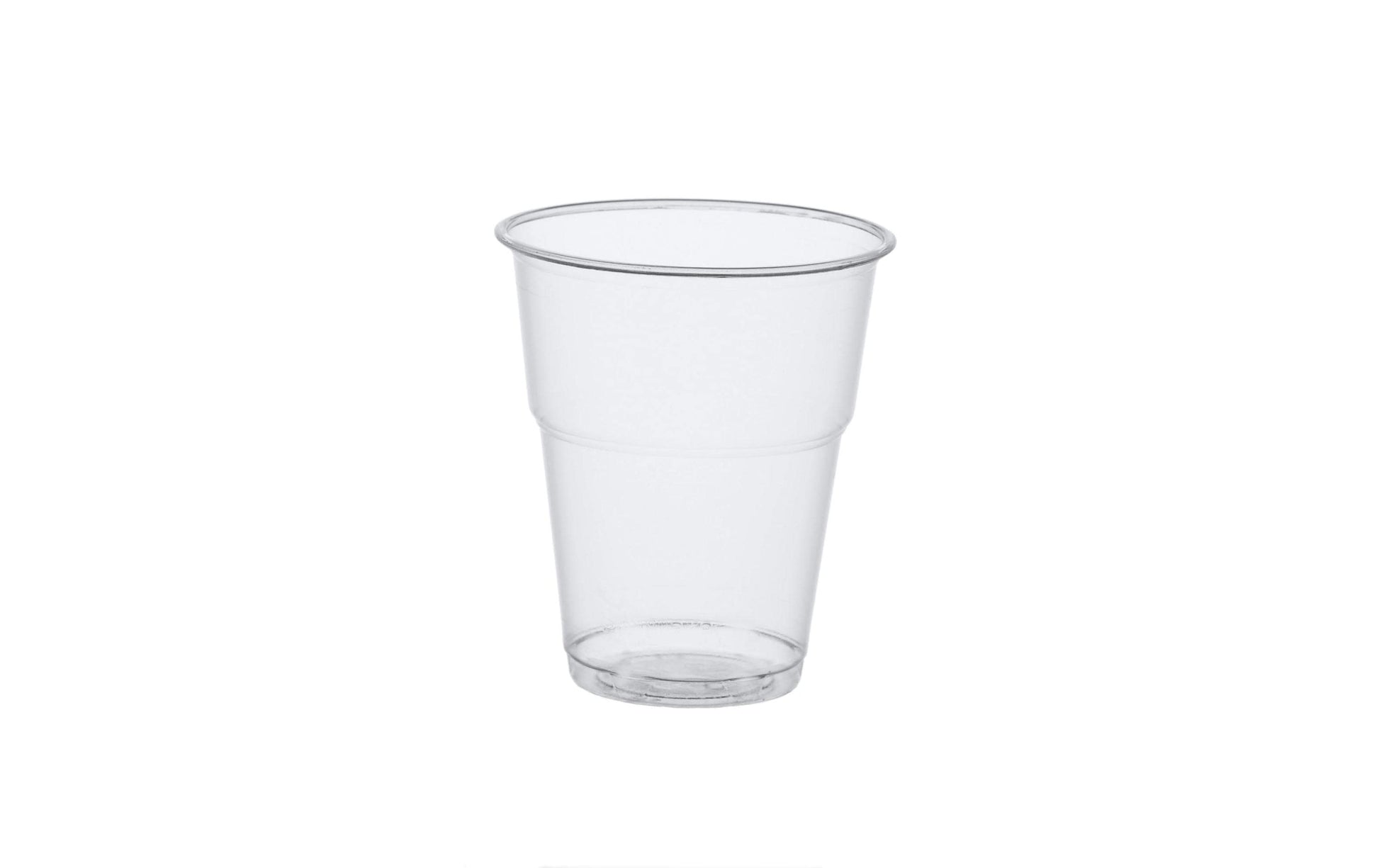 Papstar Trinkbecher, PLA für Kaltgetränke – 3 dl, transparent – 70 Stk.