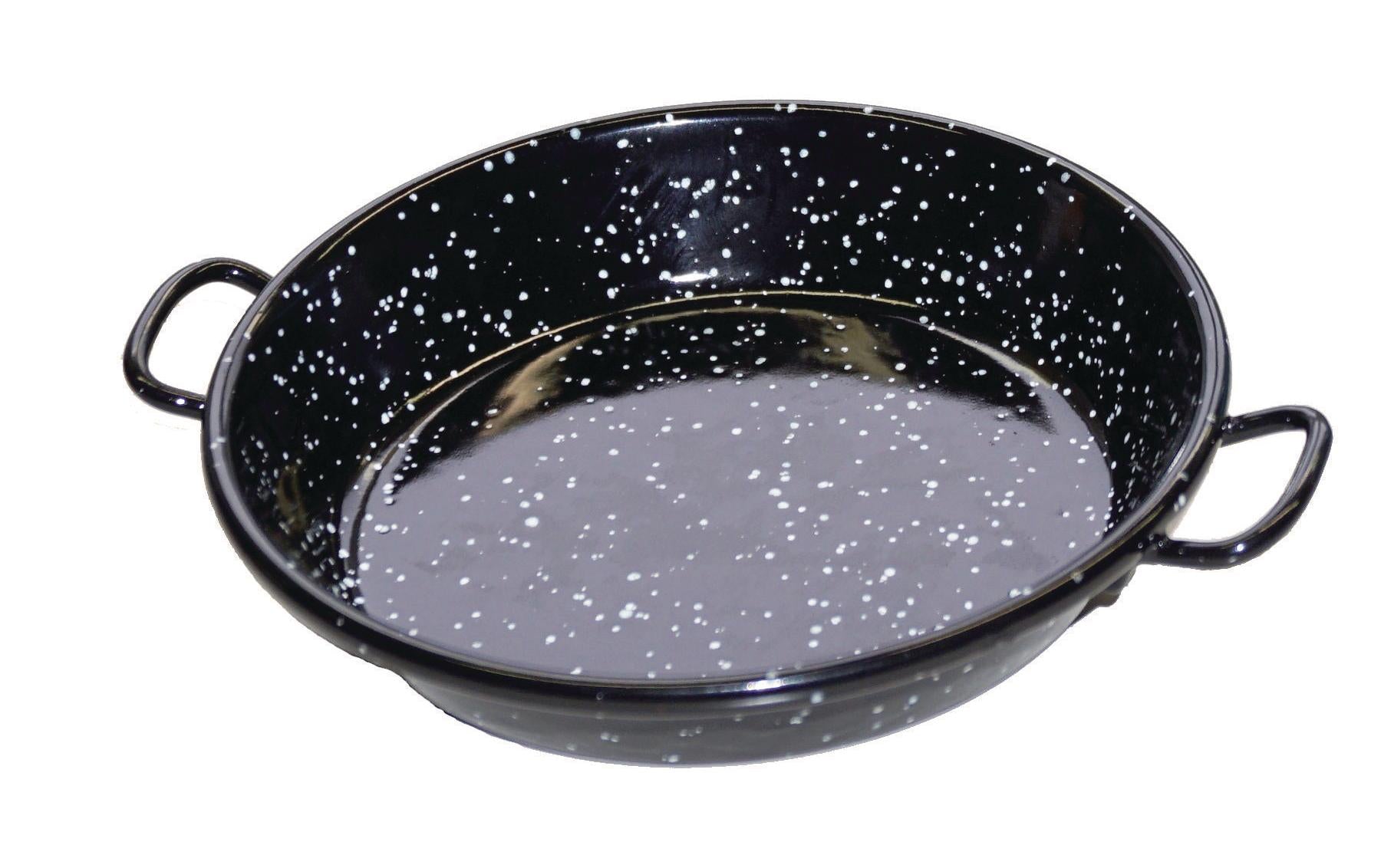 Garcima Fonduepfanne – Ø 12 cm, Stahl, Emaille, für Gas, Feuer