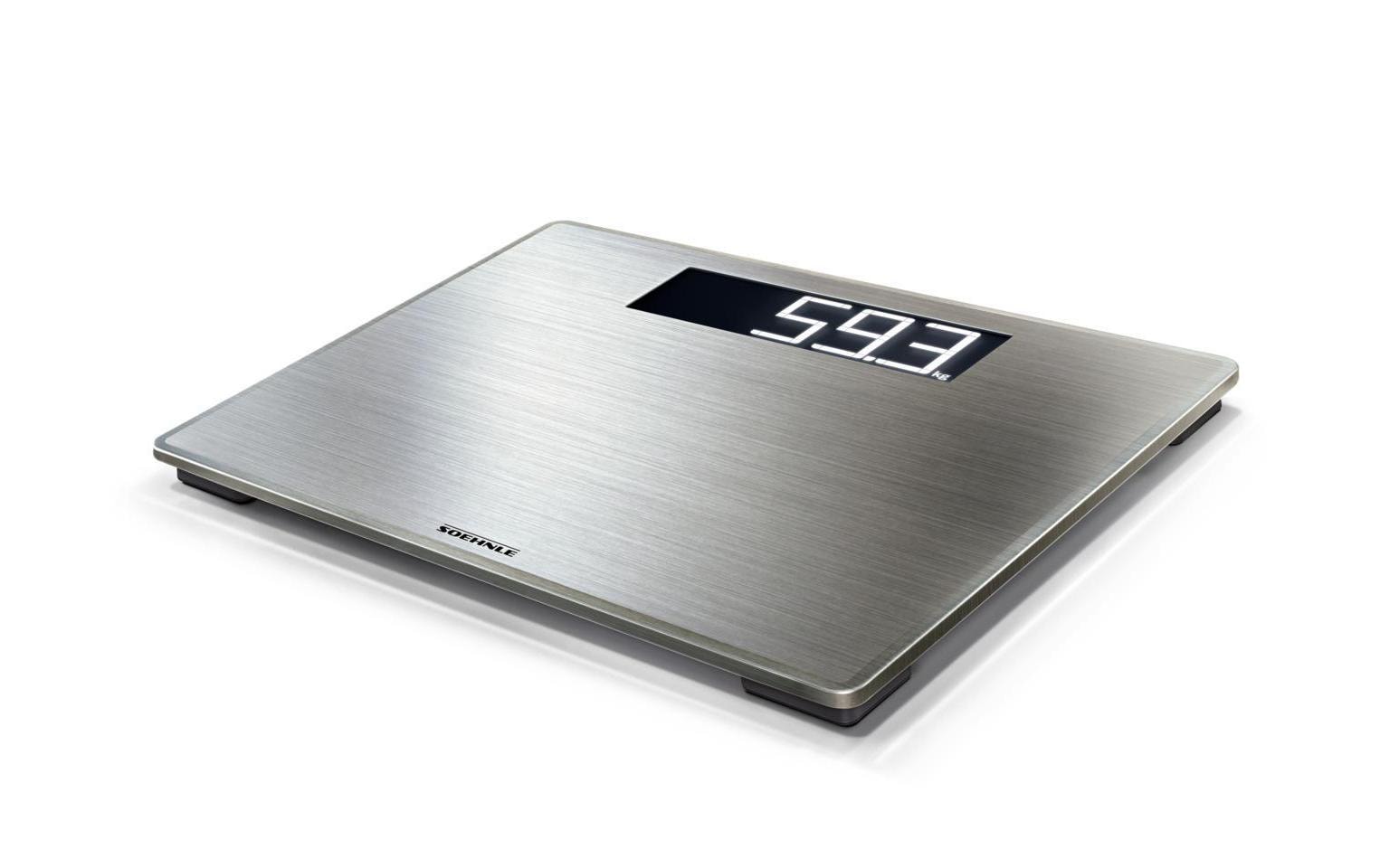 Soehnle Digitale Personenwaage Style Sense Safe 300 – Glas, 100 g Genauigkeit – 180 kg