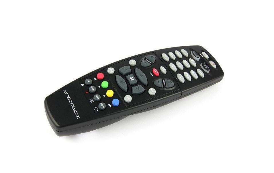 Dream multimedia TV-Fernbedienung – für Dreambox Serie 500 HD, 800HD, 800HD se, schwarz