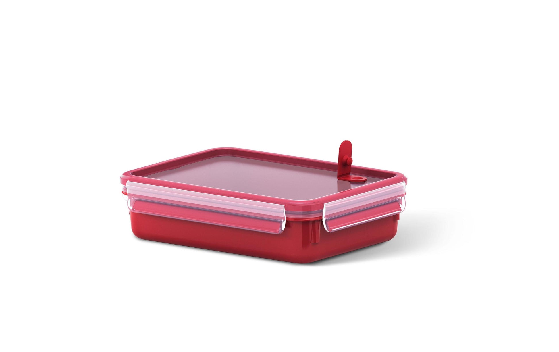 EMSA Clip & Micro – Vorratsdose 1,2 l, 16,3 × 22,5 × 5,8 cm, Kunststoff (PP/TPE), Transparent