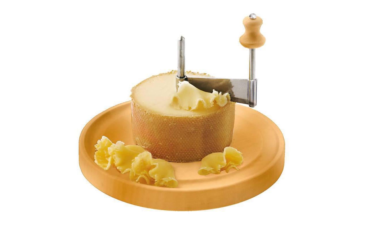 Paderno Drehreibe – drehbar, mit Holzboden – Edelstahl, Holz – braun – Ø 22 × 16 cm