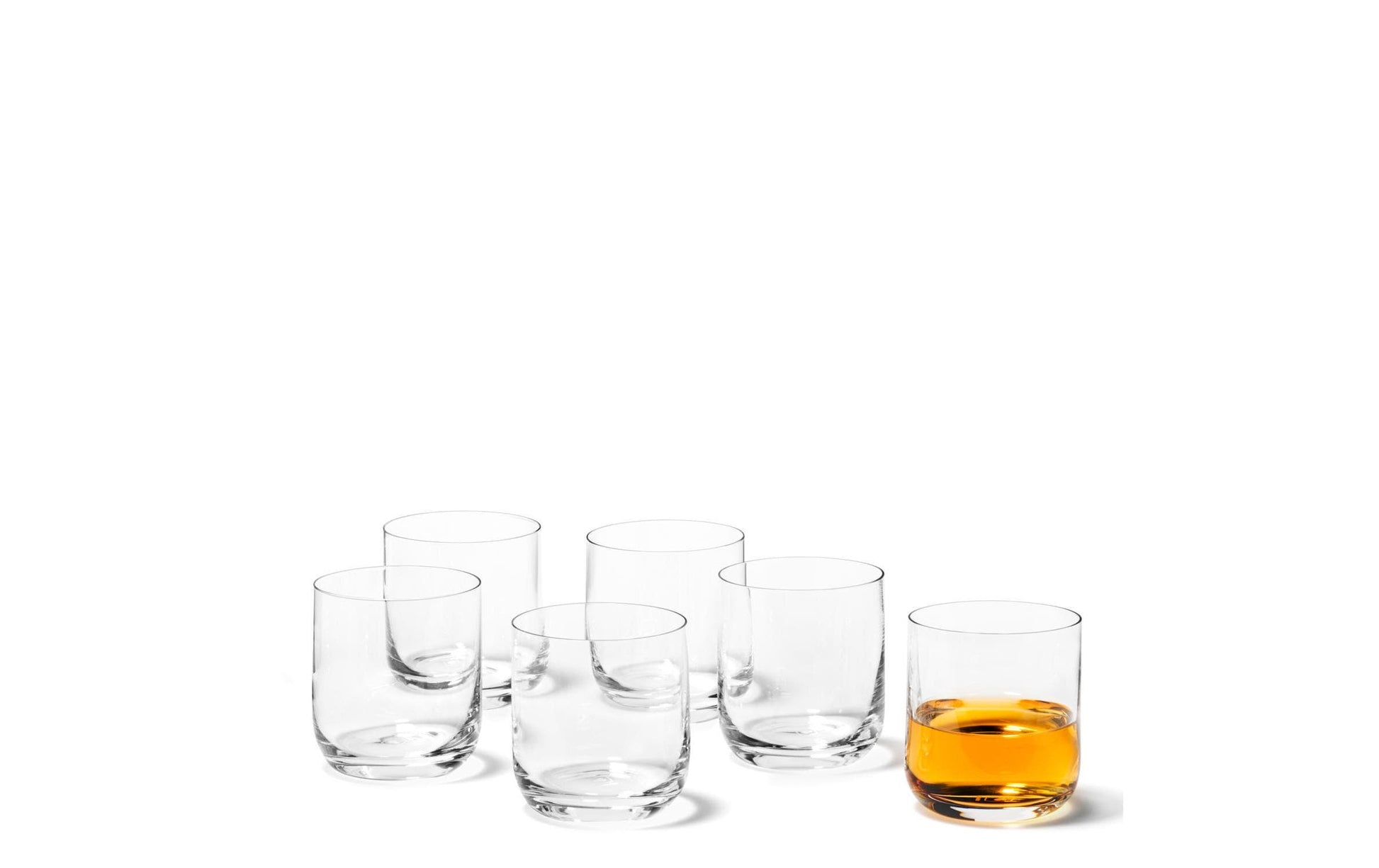 LEONARDO Whiskyglas – 6er Set, 320 ml, Ø 7,7 cm, Kristallglas, Transparent, spülmaschinenfest