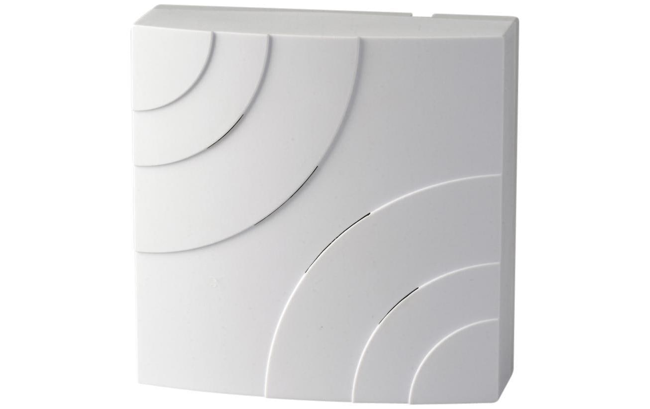 Heidemann Quarter Gong Türgong – kabelgebunden, 85 dB, batteriebetrieben, weiss