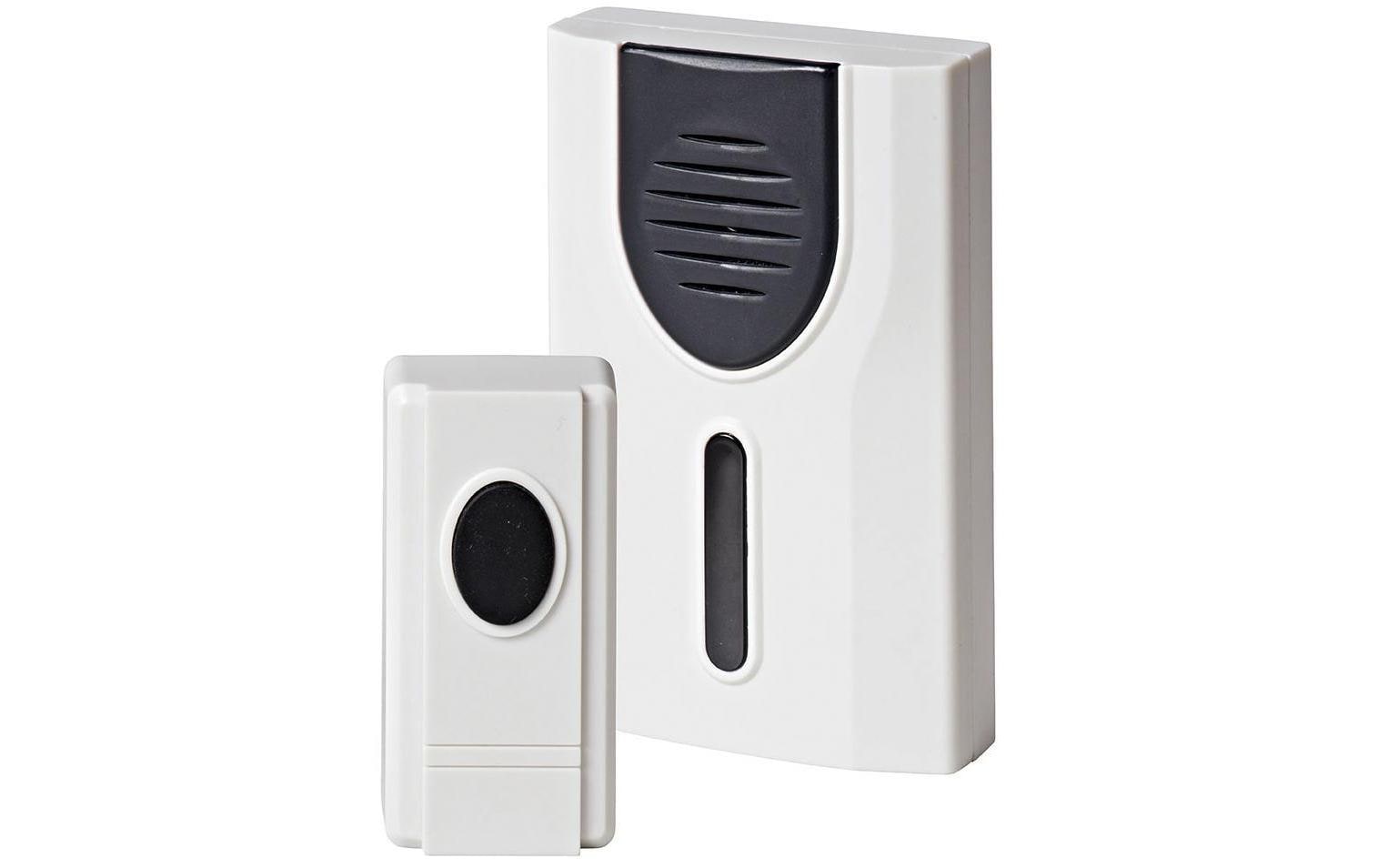 Heidemann Basic-Set Türgong – kabellos, 85 dB, batteriebetrieben, weiss