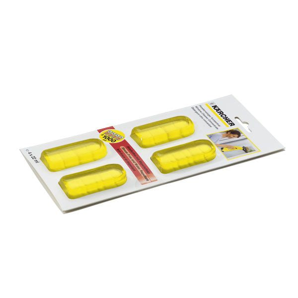 Kärcher RM 503 Glasreiniger für Fenster, für Kärcher WV/KV – 4×20 ml