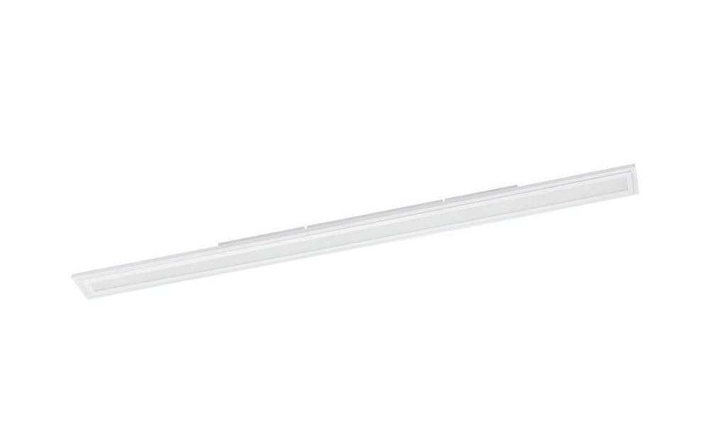 EGLO Deckenleuchte LED SALOBRENA 1 – nicht dimmbar – 4000 K – 4'250 lm 40 W IP20 – weiss 119,5 × 10 × 4,5 cm
