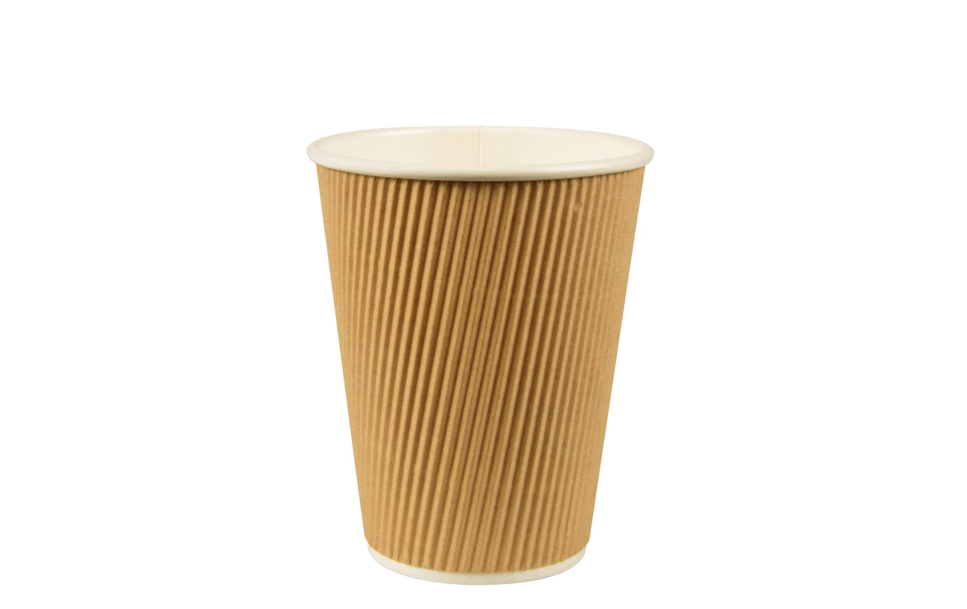 Papstar Trinkbecher, Karton für Heissgetränke – 3 dl – Braun – 25 Stk.