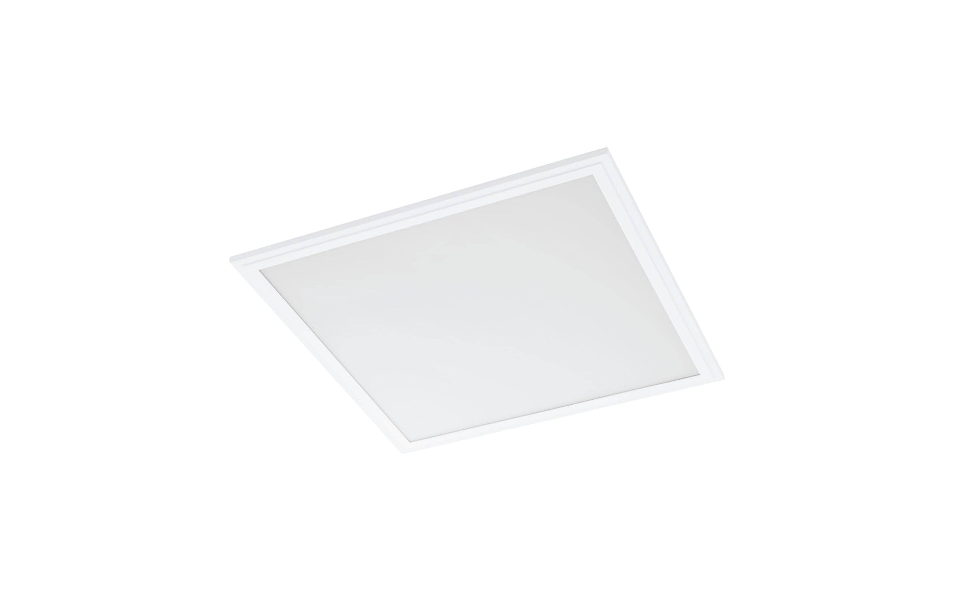 EGLO Deckenleuchte SALOBRENA 1 LED – 4000 K – 4’300 lm 40 W – 59,5 × 59,5 × 1,1 cm – weiss