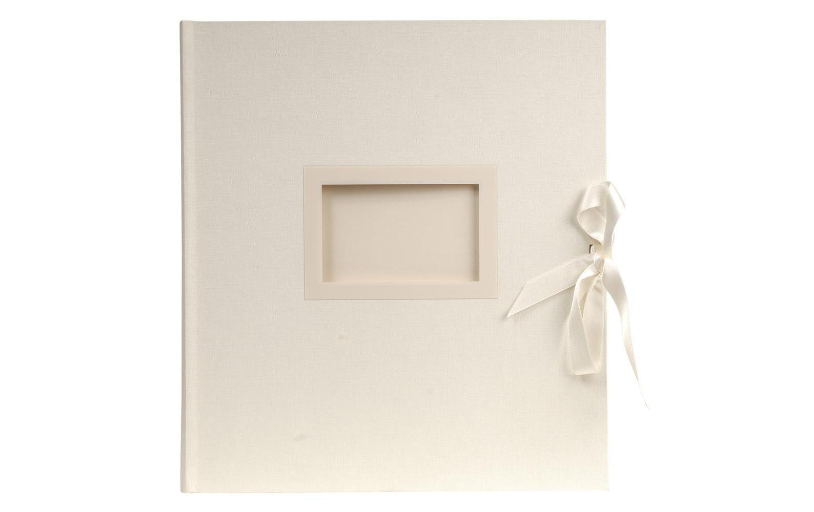 Exacompta Kingsbridge – Hochzeitsalbum, 60 Seiten, Weiss, 29 × 32 cm, Elfenbein